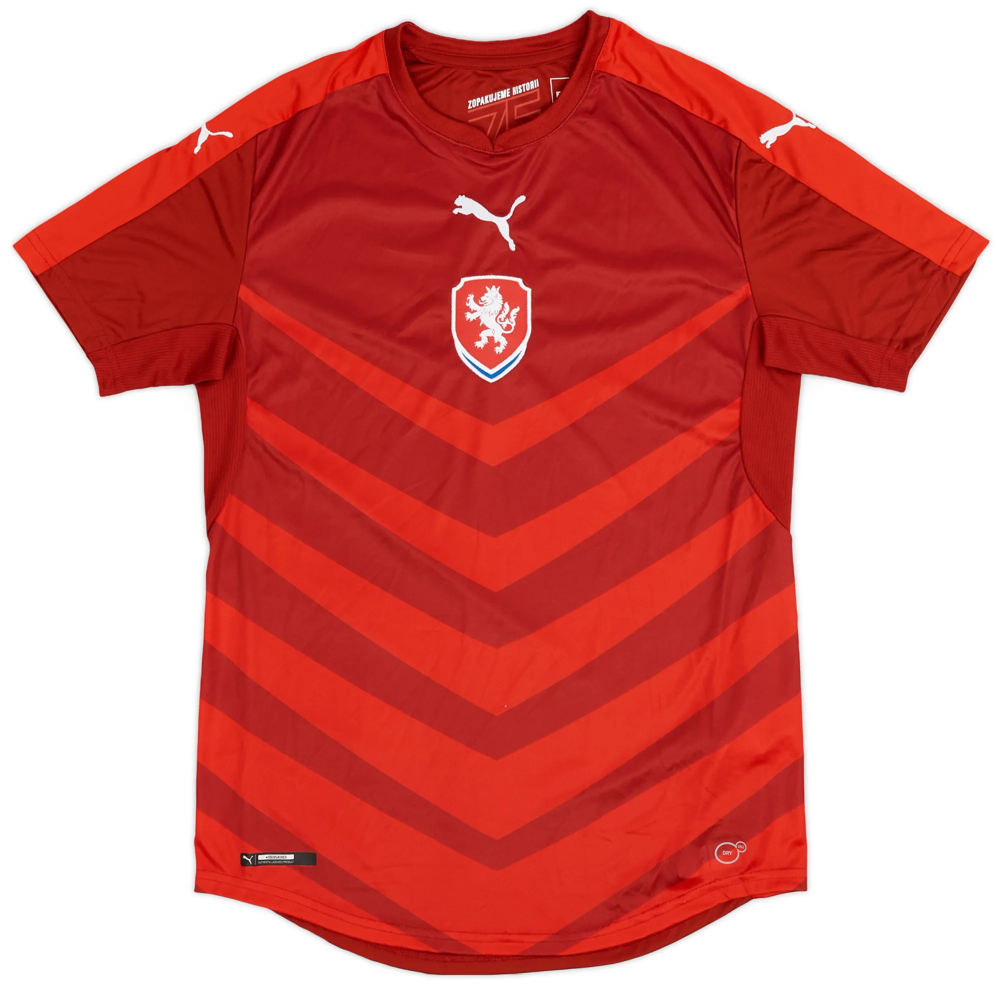 Puma Czech Republic Mens SS Home Shirt 2016