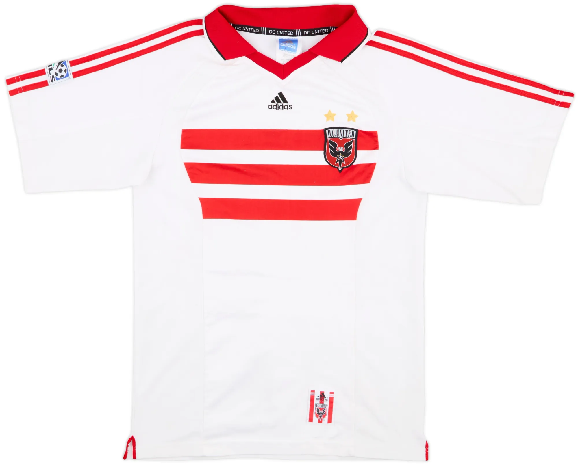 adidas DC United Mens SS Away Shirt 2000