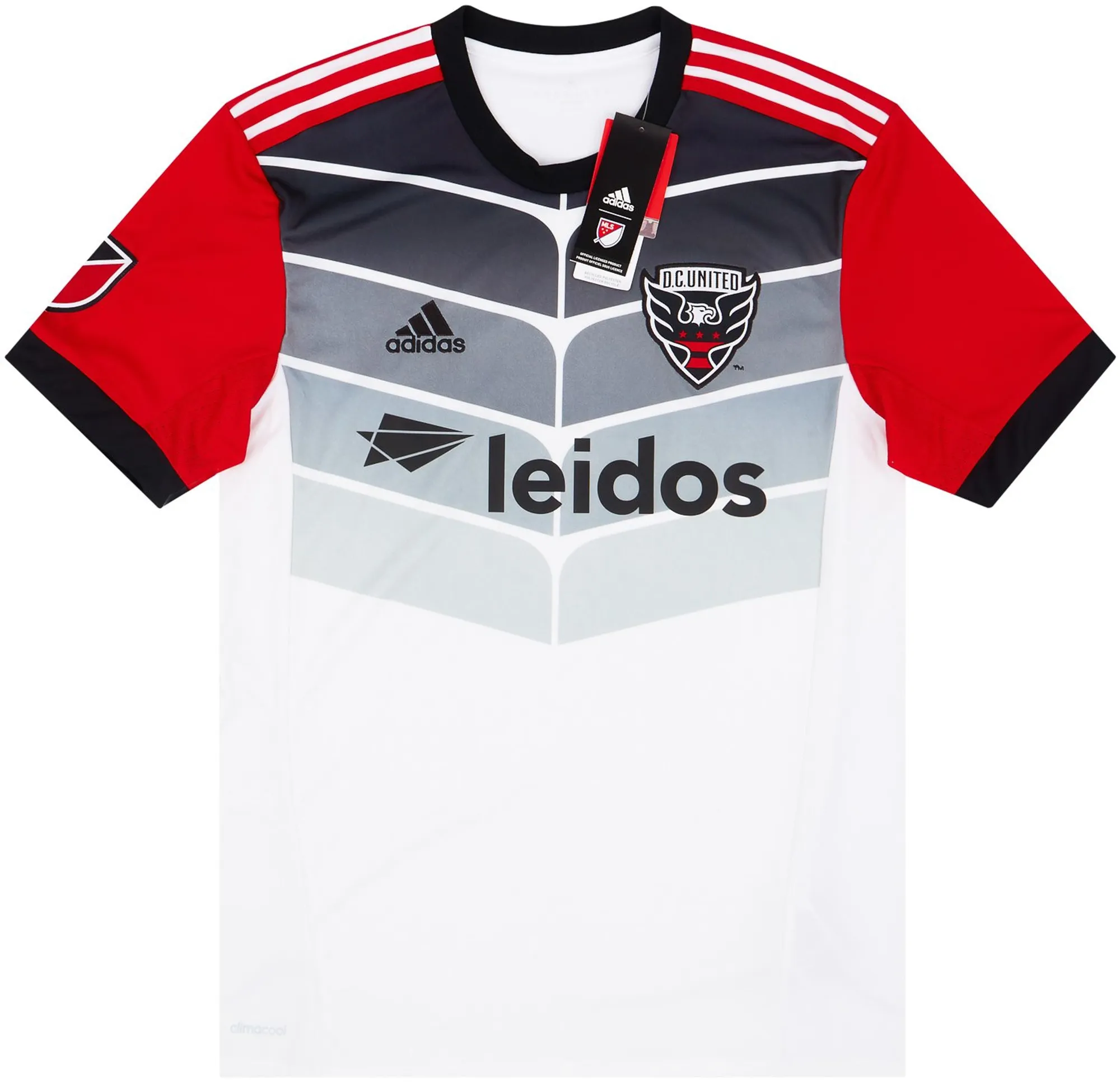 adidas DC United Mens SS Away Shirt 2017