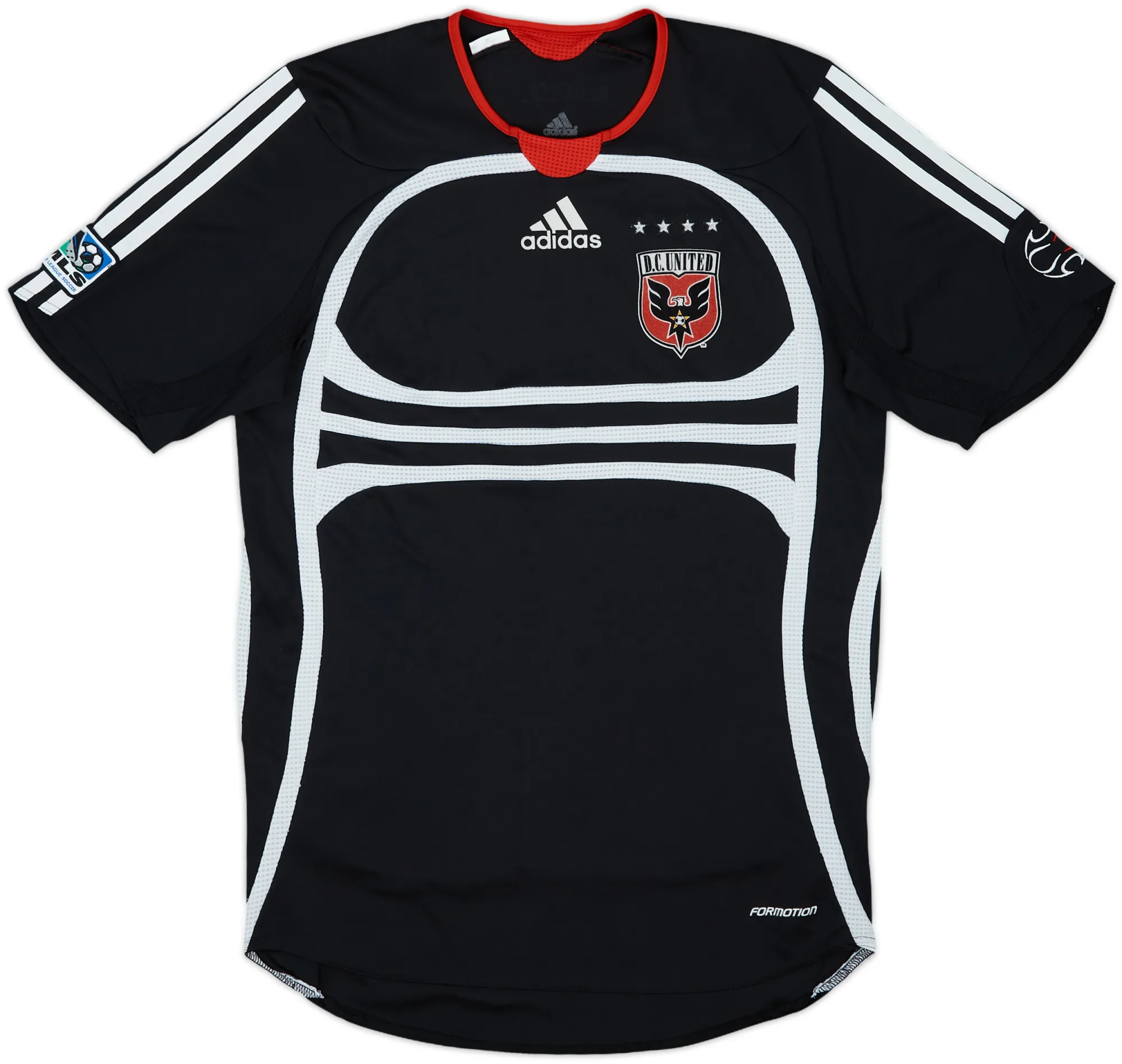 adidas DC United Mens SS Player Issue Home Shirt 2006