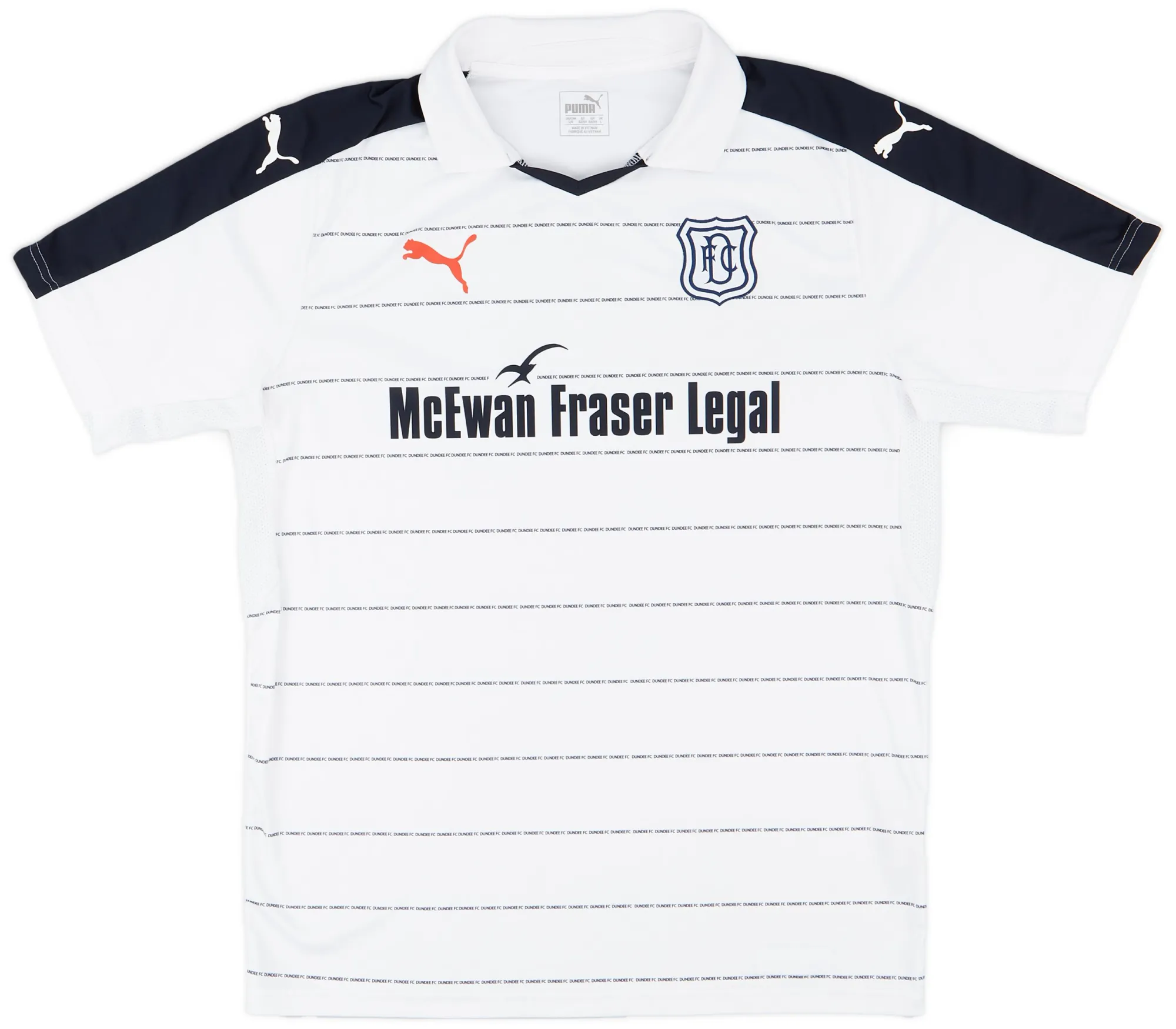 Puma Dundee Mens SS Away Shirt 2016/17