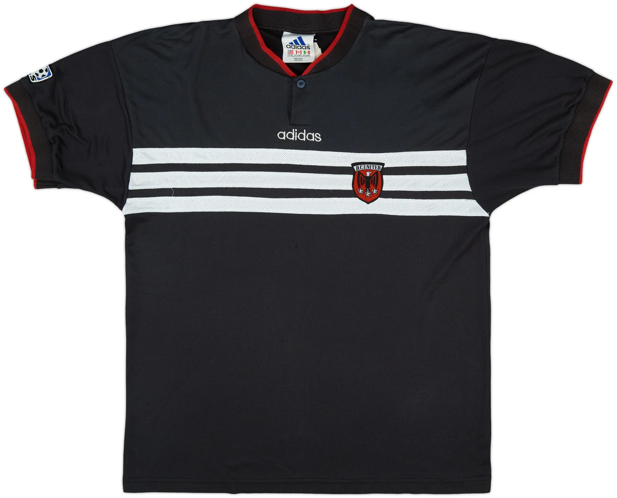 adidas DC United Mens SS Home Shirt 2000