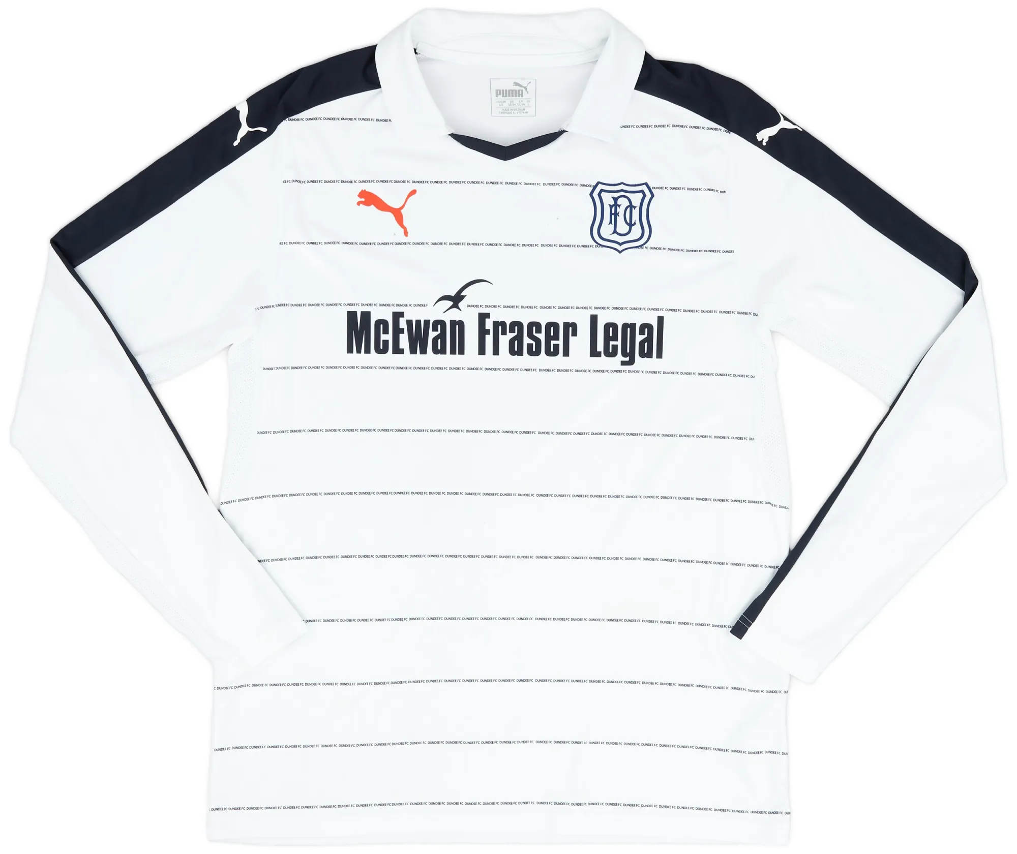 Puma Dundee Mens LS Away Shirt 2016/17