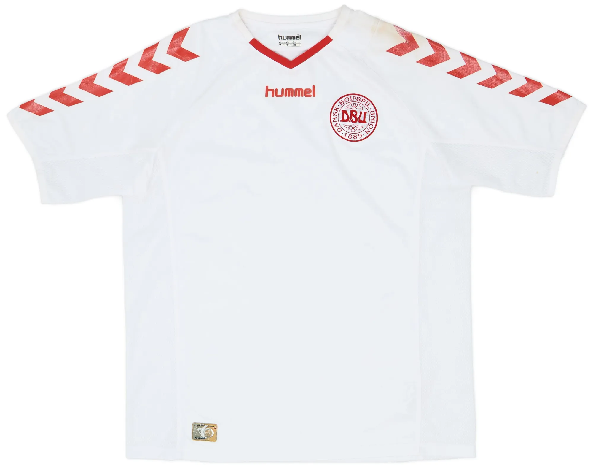 Hummel Denmark Mens SS Away Shirt 2003