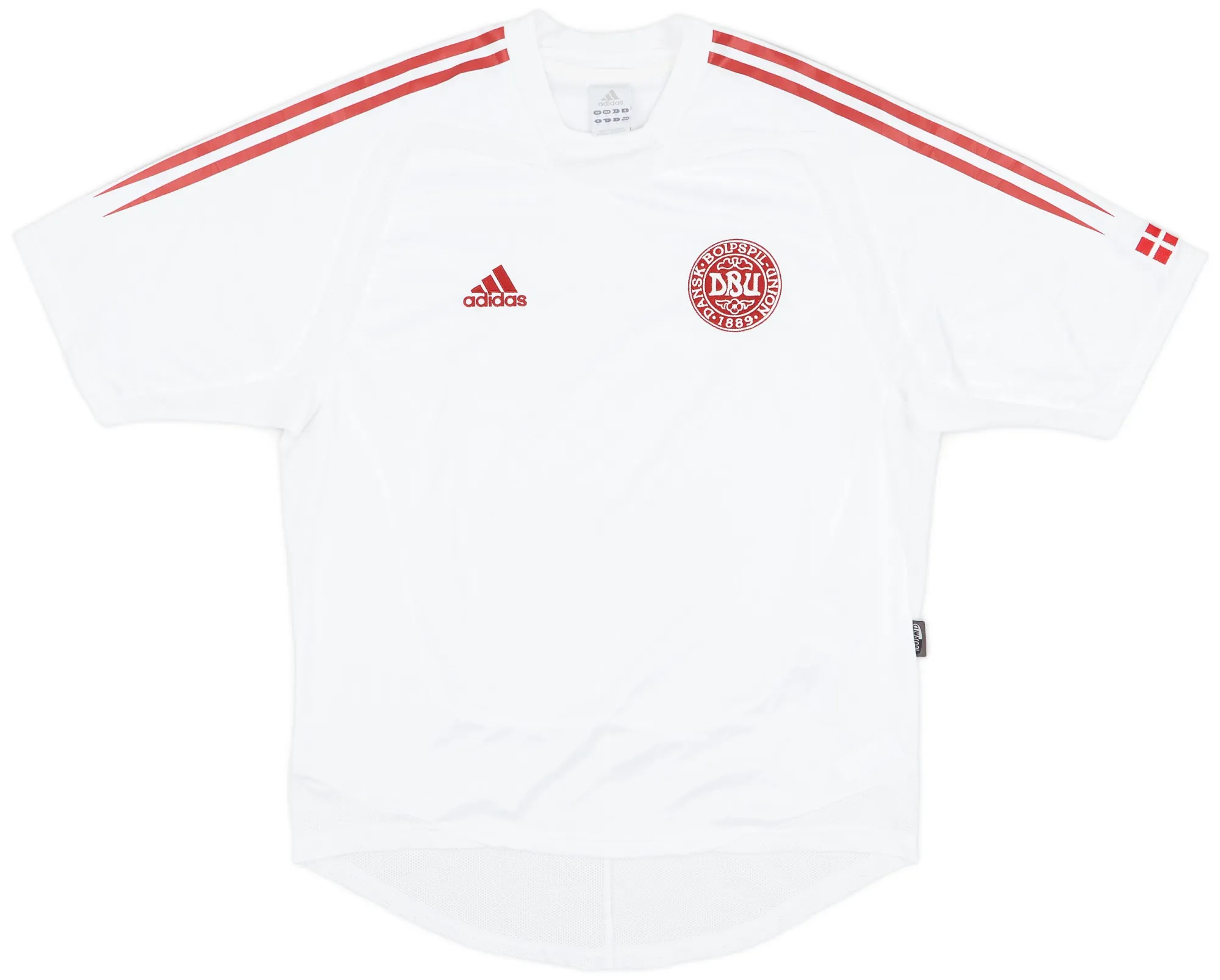 adidas Denmark Mens SS Away Shirt 2004