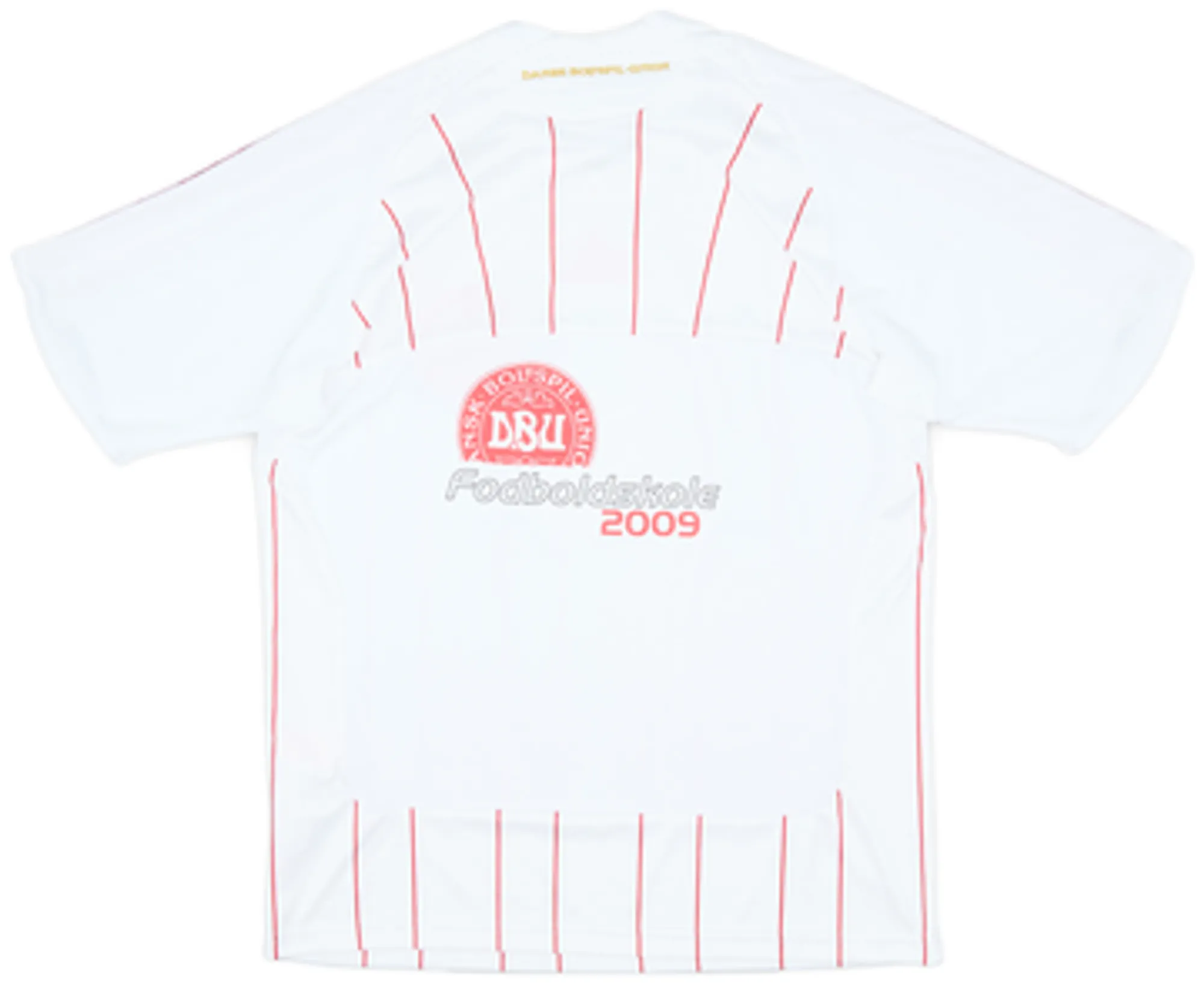 adidas Denmark Boys SS Away Shirt 2008