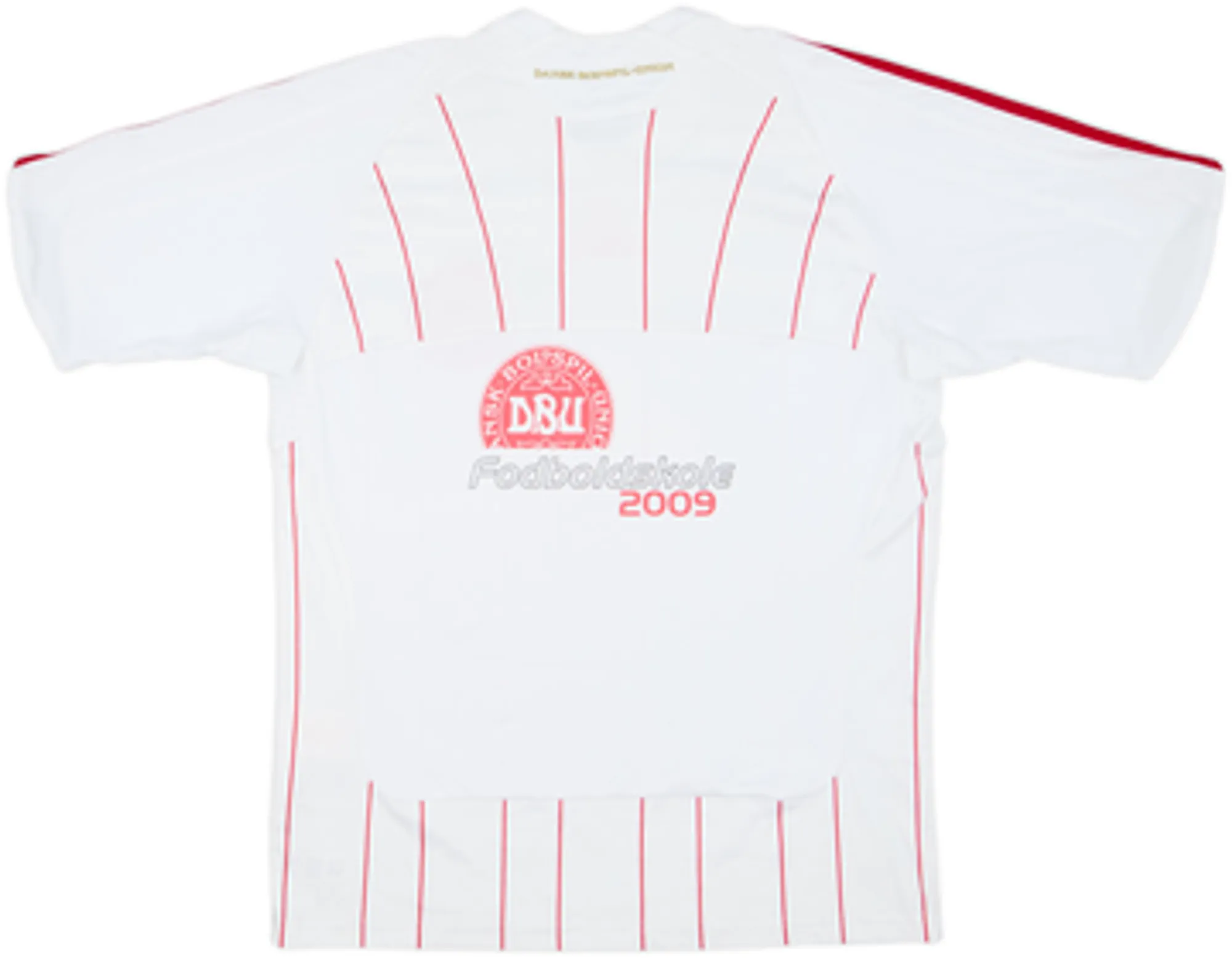 adidas Denmark Boys SS Away Shirt 2008