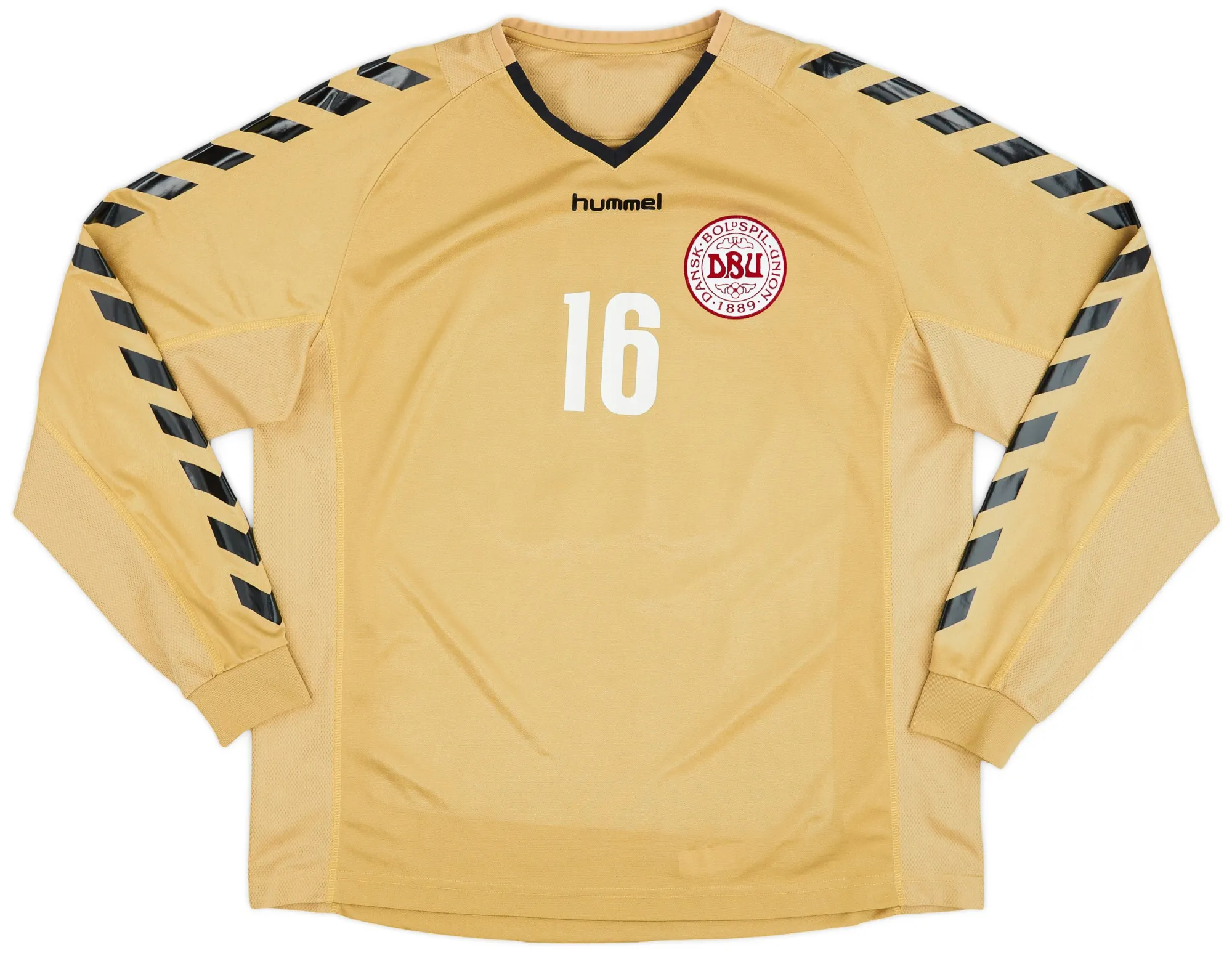 Hummel Denmark Mens LS Goalkeeper Home Shirt 2003