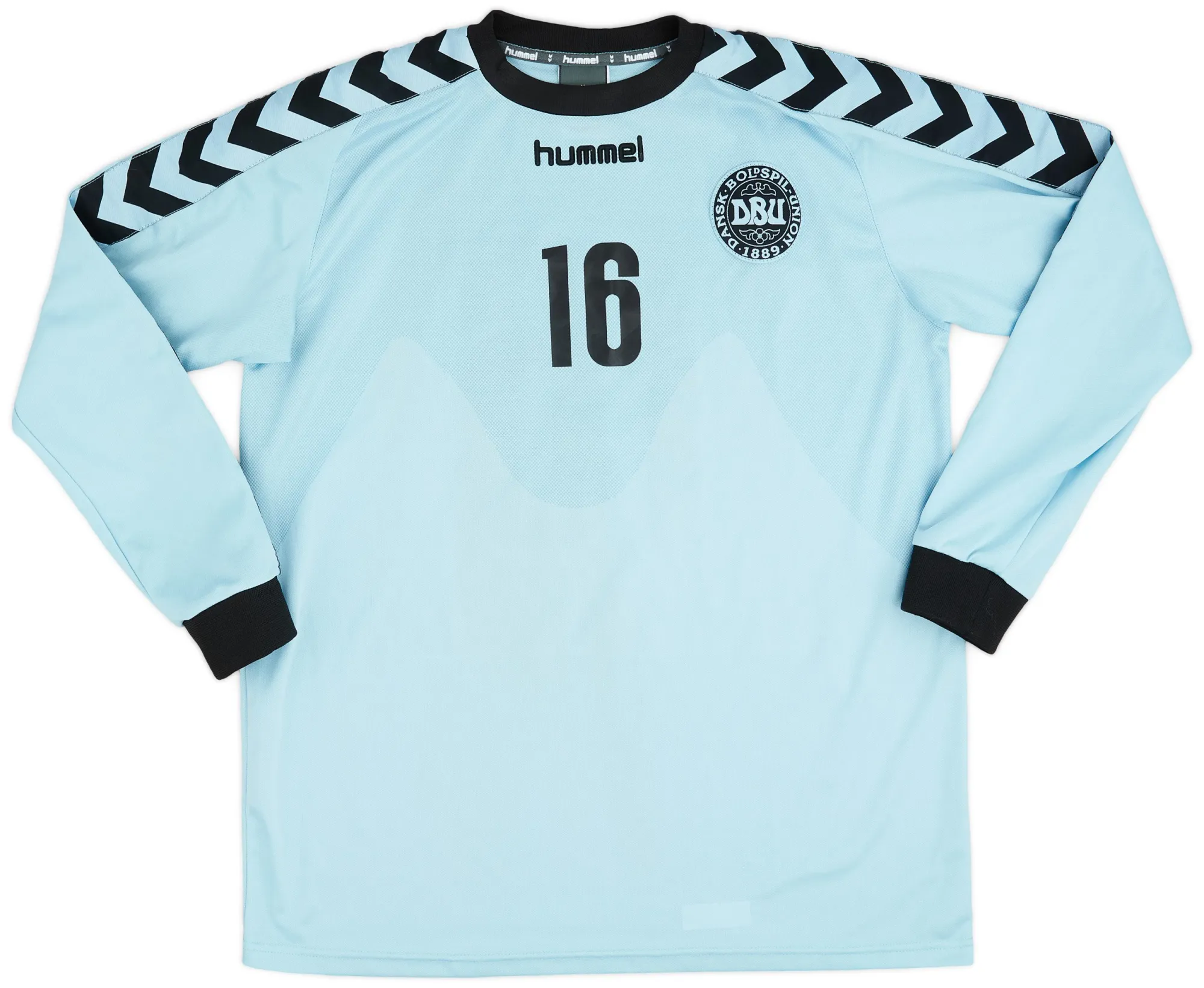 Hummel Denmark Mens LS Goalkeeper Home Shirt 2002