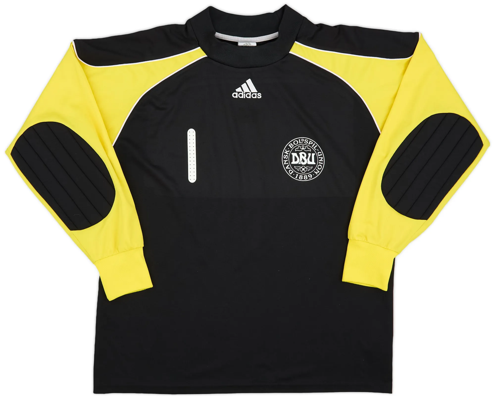 adidas Denmark Mens LS Goalkeeper Home Shirt 2006