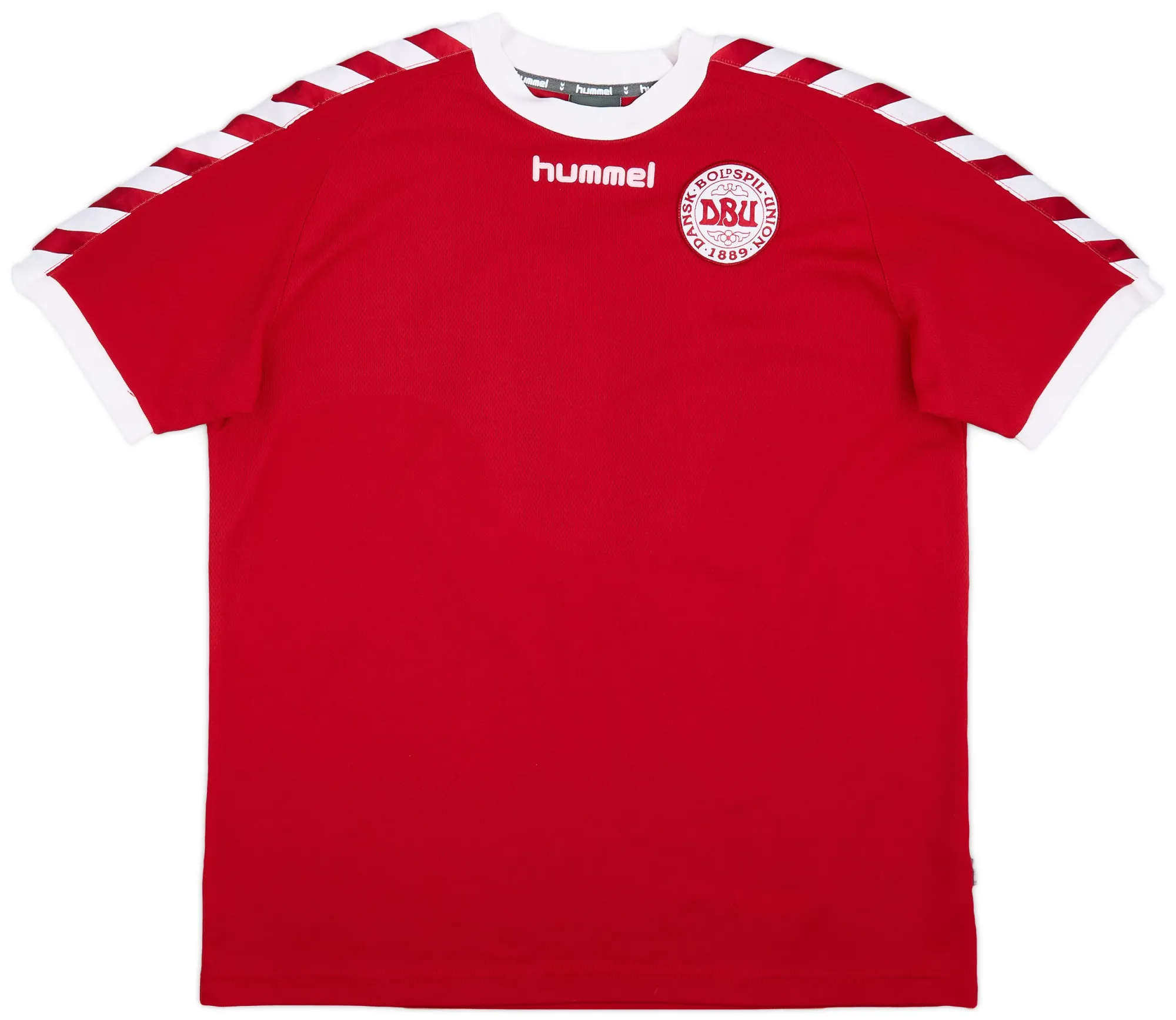 Hummel Denmark Mens SS Home Shirt 2002