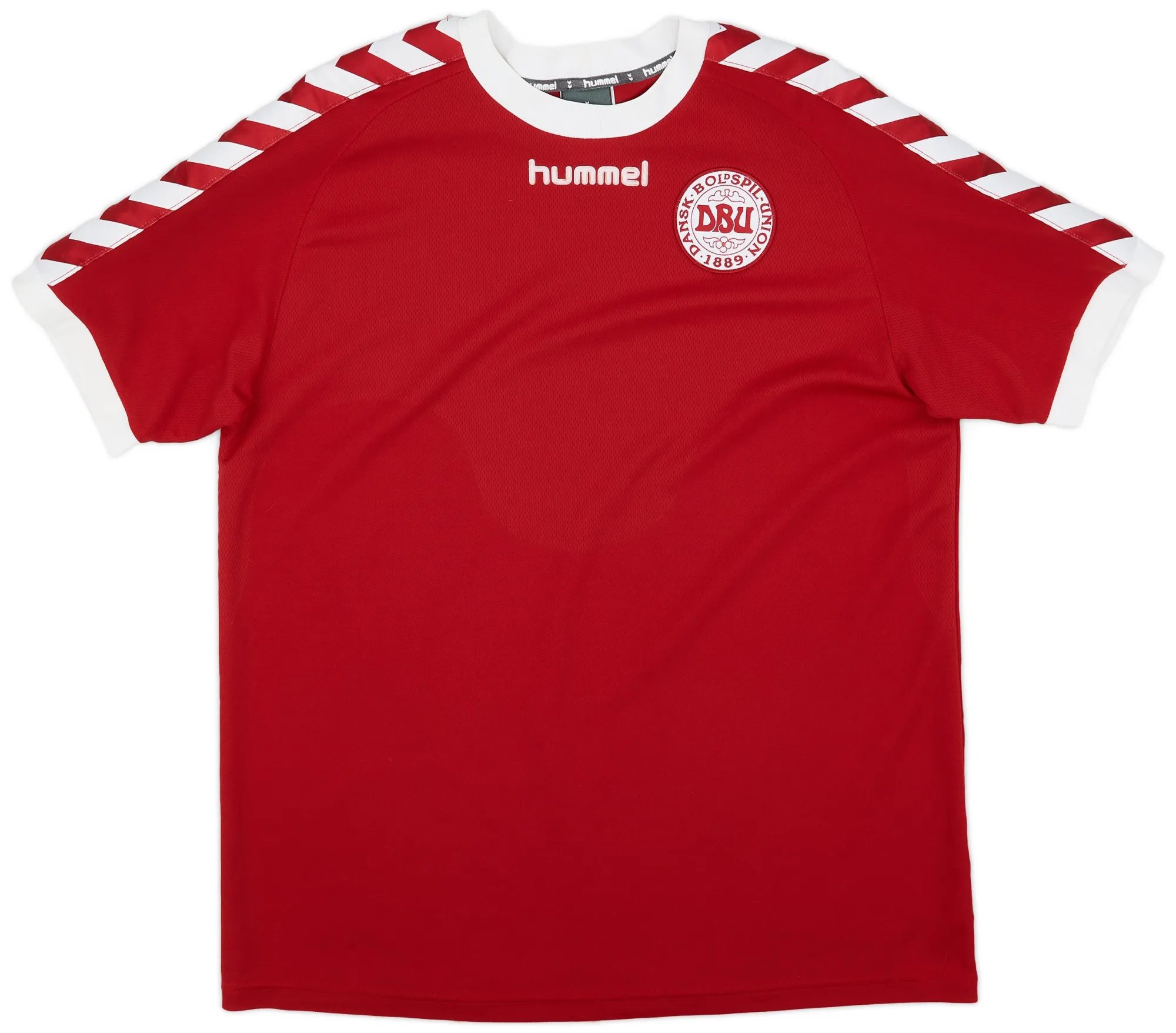 Hummel Denmark Mens SS Home Shirt 2002