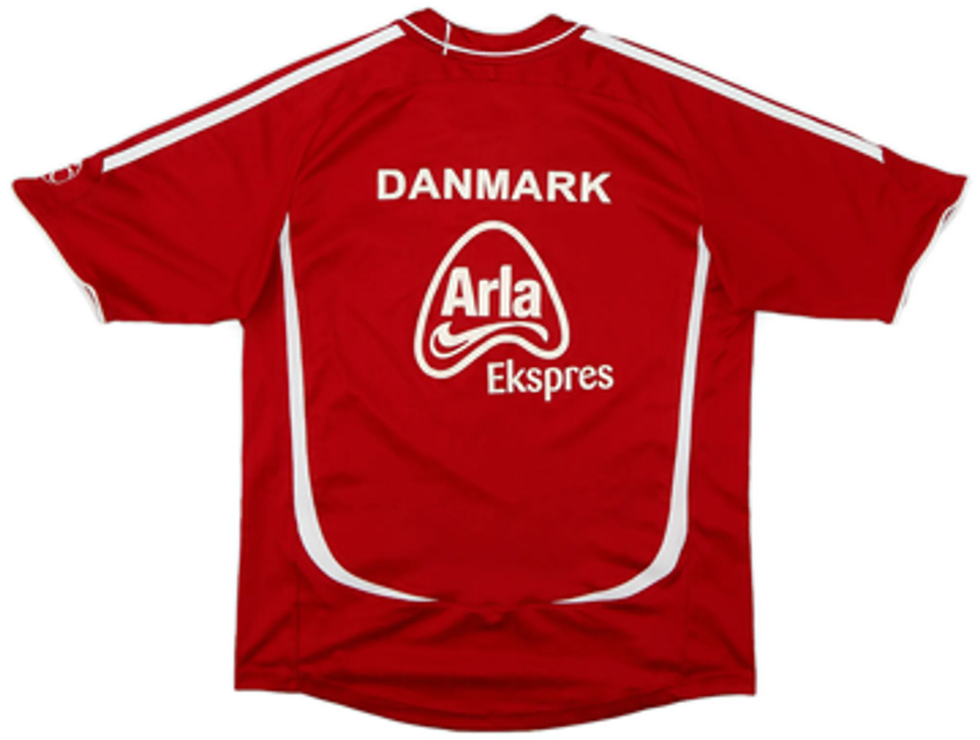 adidas Denmark Boys SS Home Shirt 2006