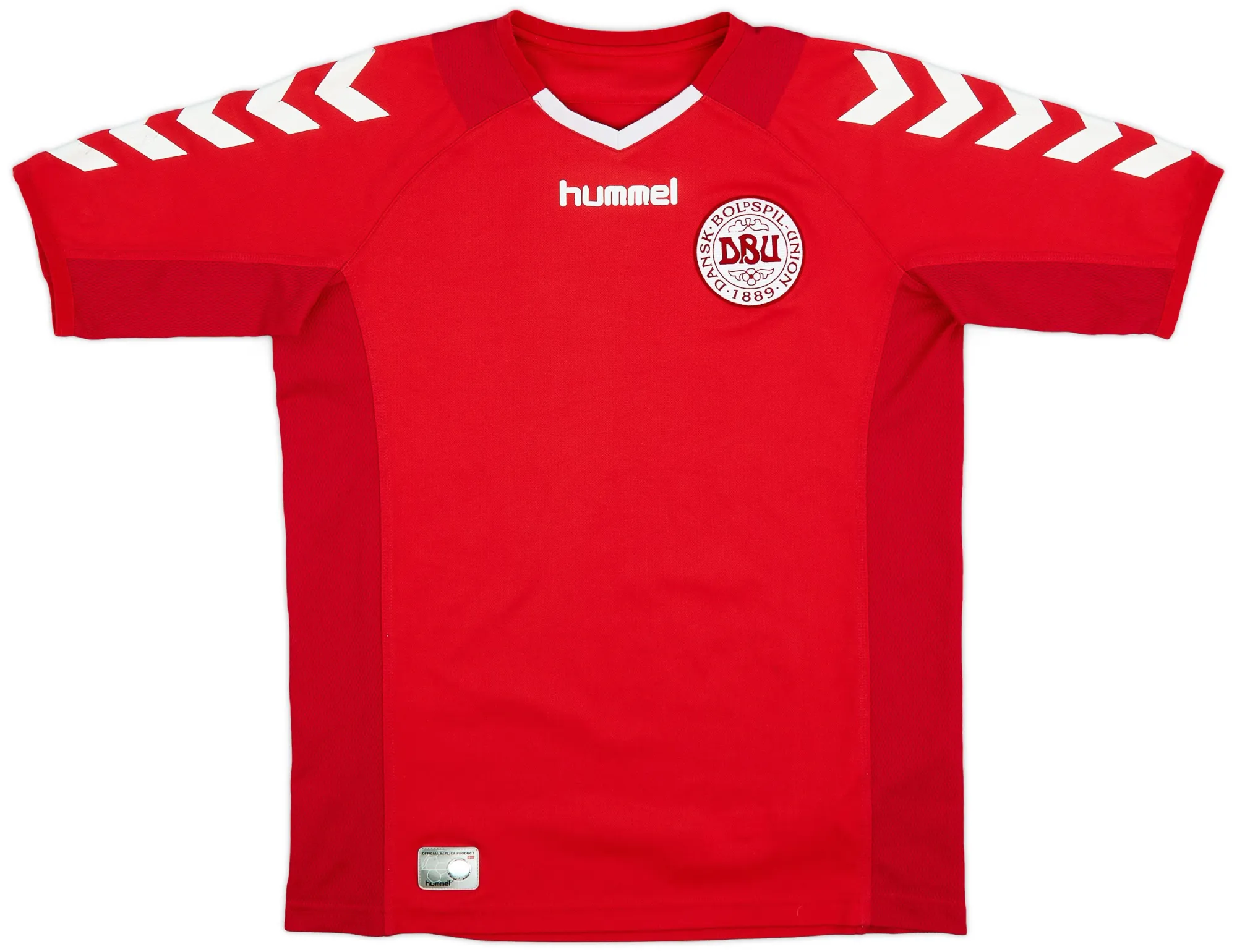 Hummel Denmark Mens SS Home Shirt 2003