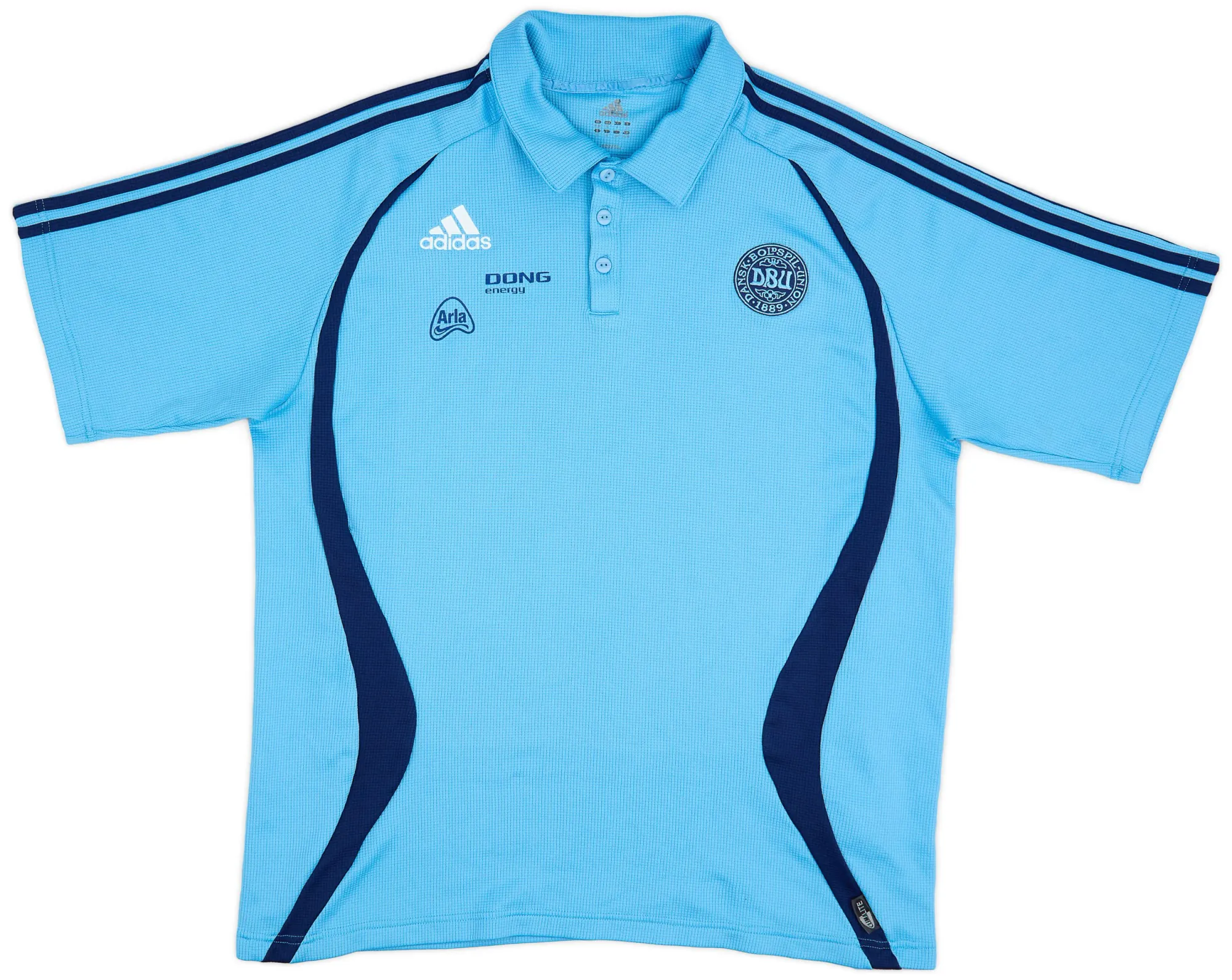 adidas Denmark Mens SS Home Shirt 2004