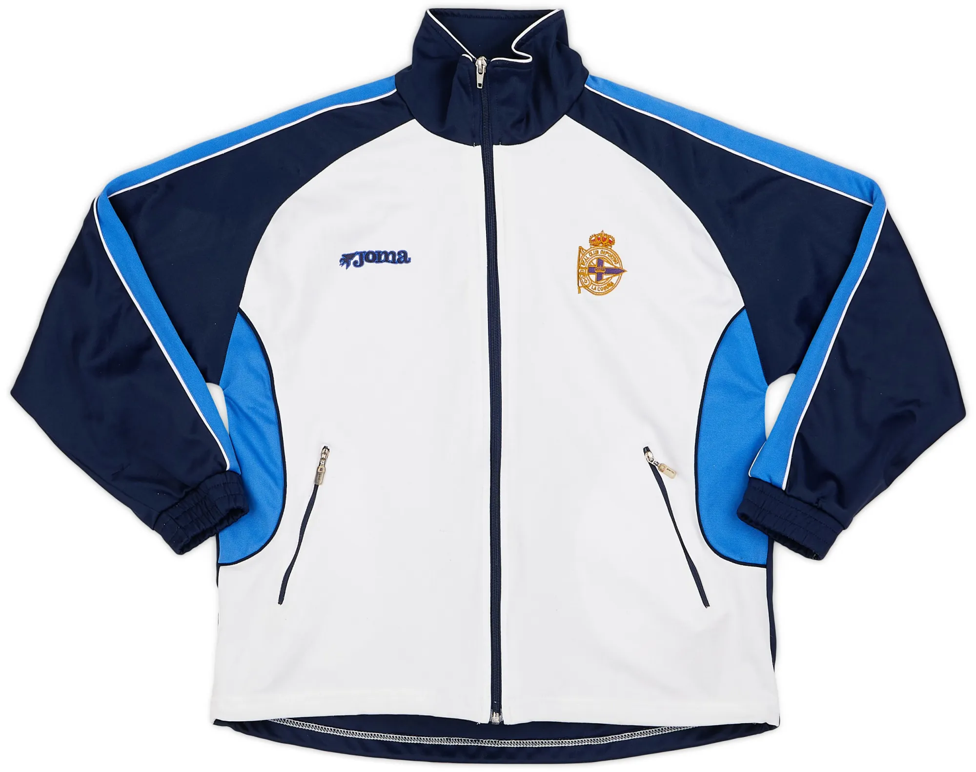 2001-02 Deportivo de La Coruna Joma Track Jacket - 7/10 - (S)