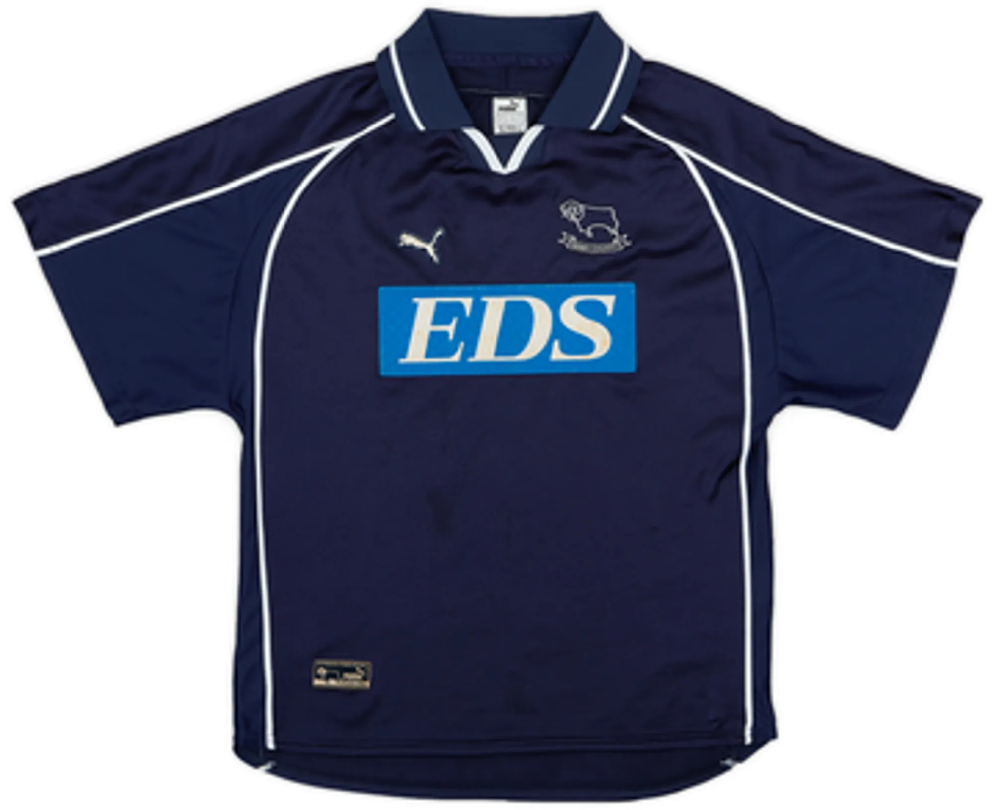 Puma Derby County Boys SS Away Shirt 2000/01
