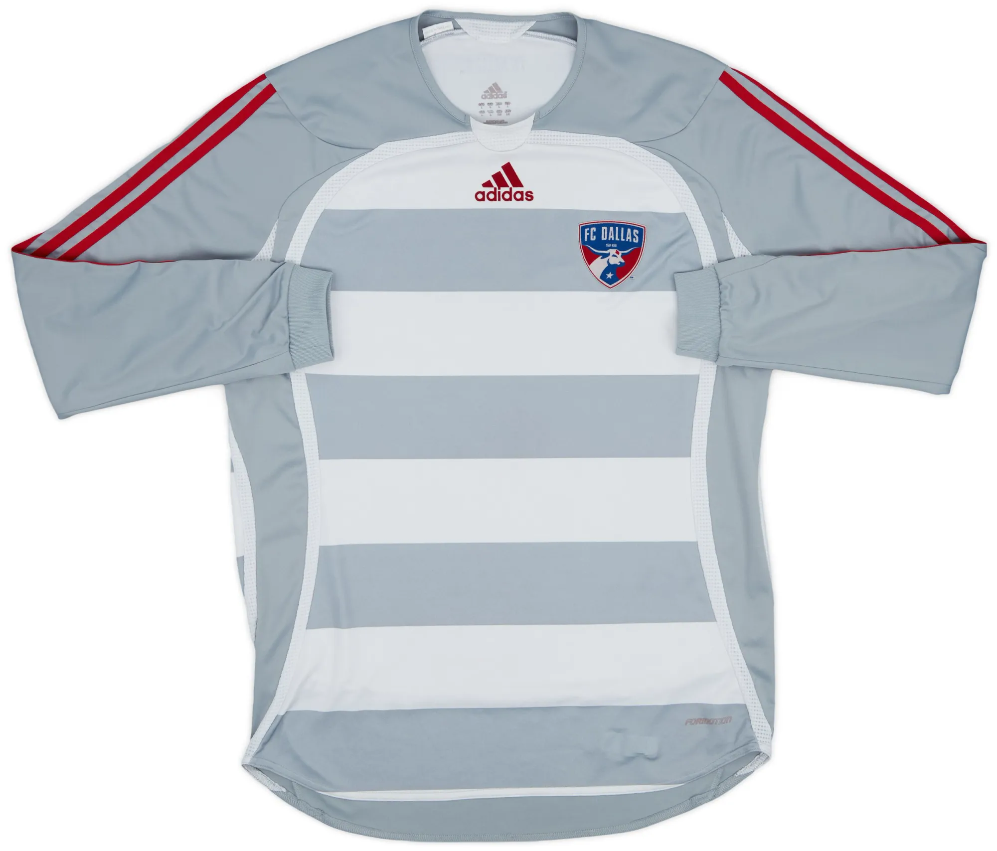 adidas FC Dallas Mens LS Player Issue Away Shirt 2006