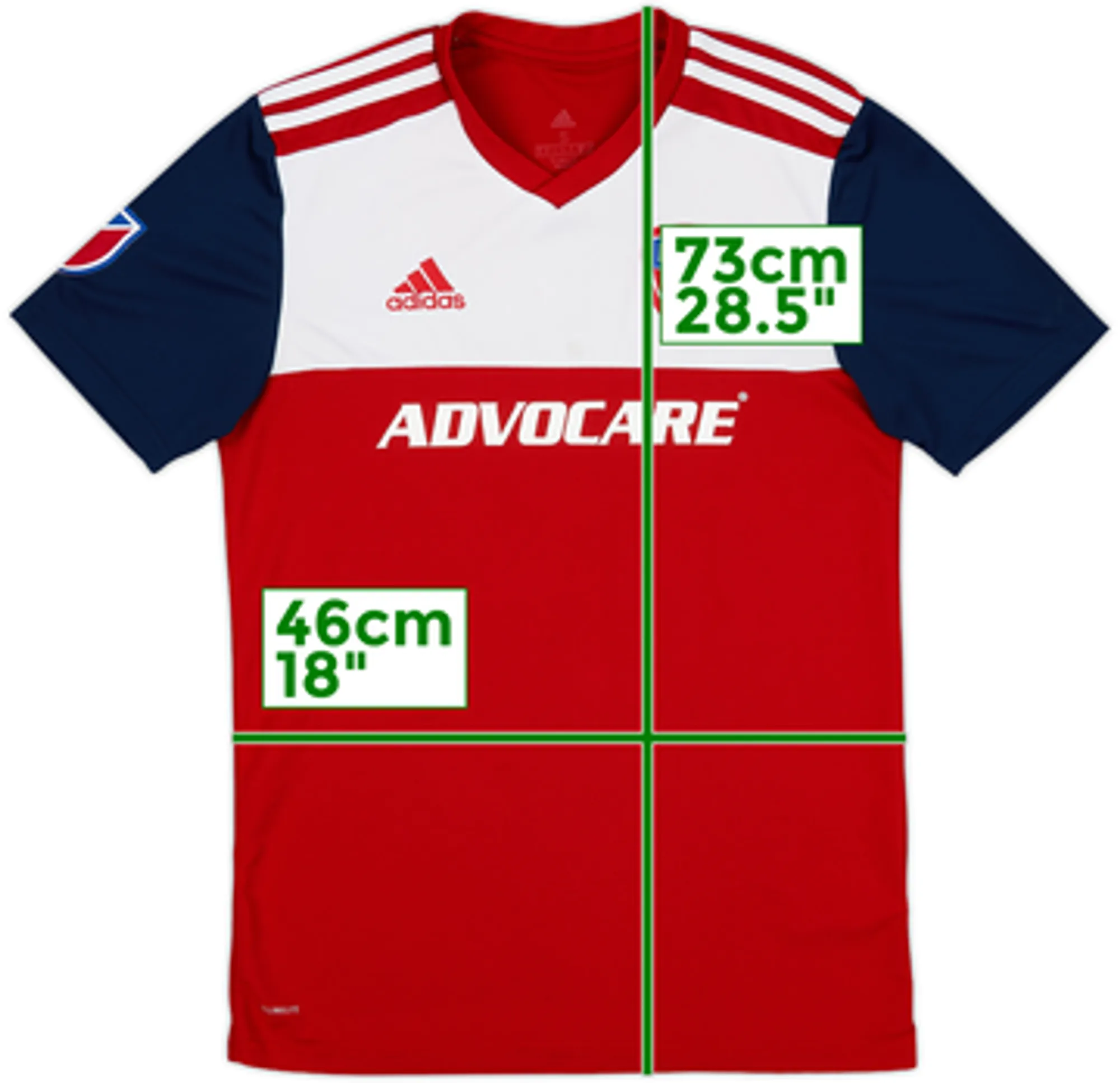 adidas FC Dallas Mens SS Home Shirt 2018