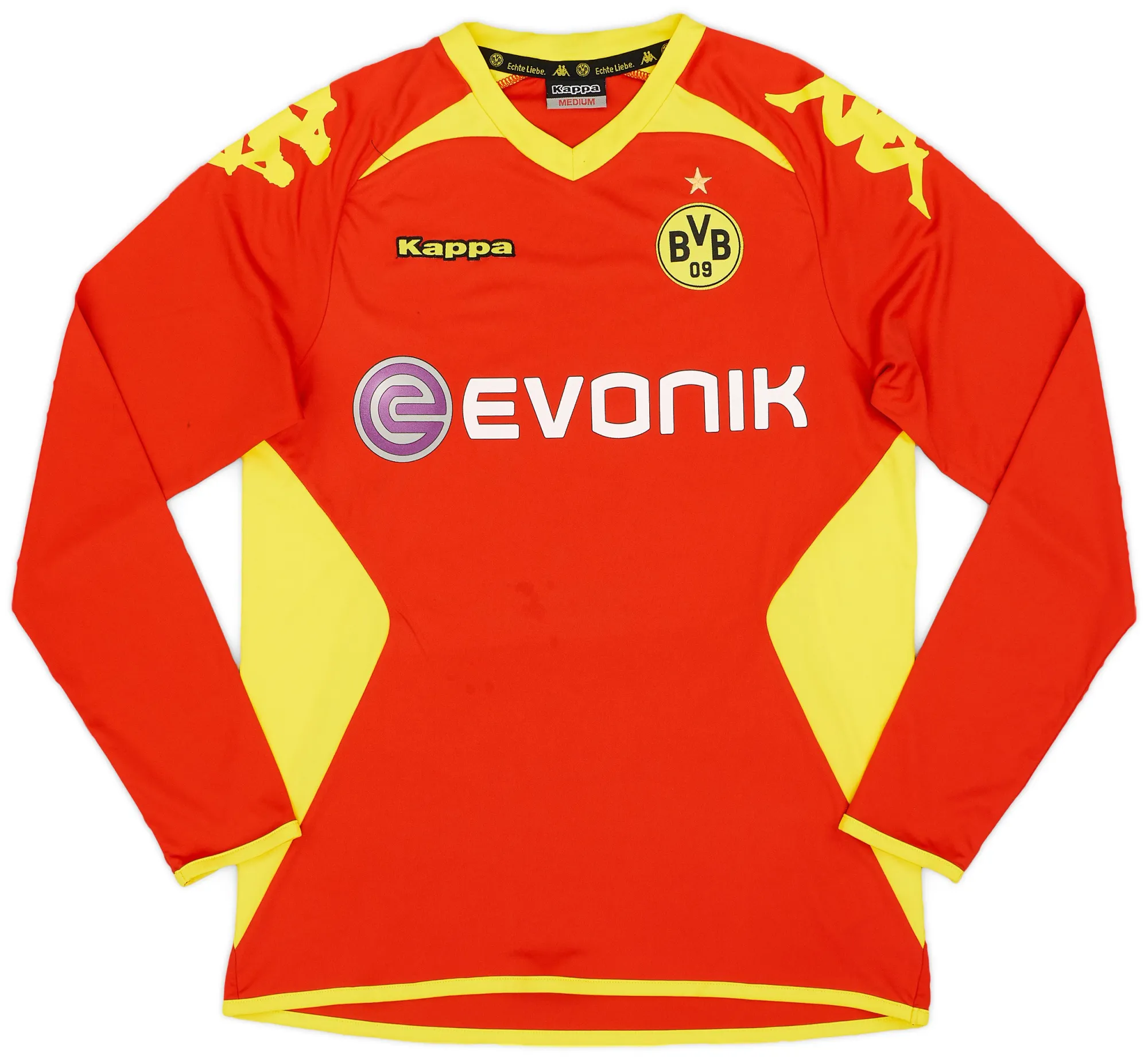 Kappa Borussia Dortmund Mens LS Goalkeeper Away Shirt 2011/12