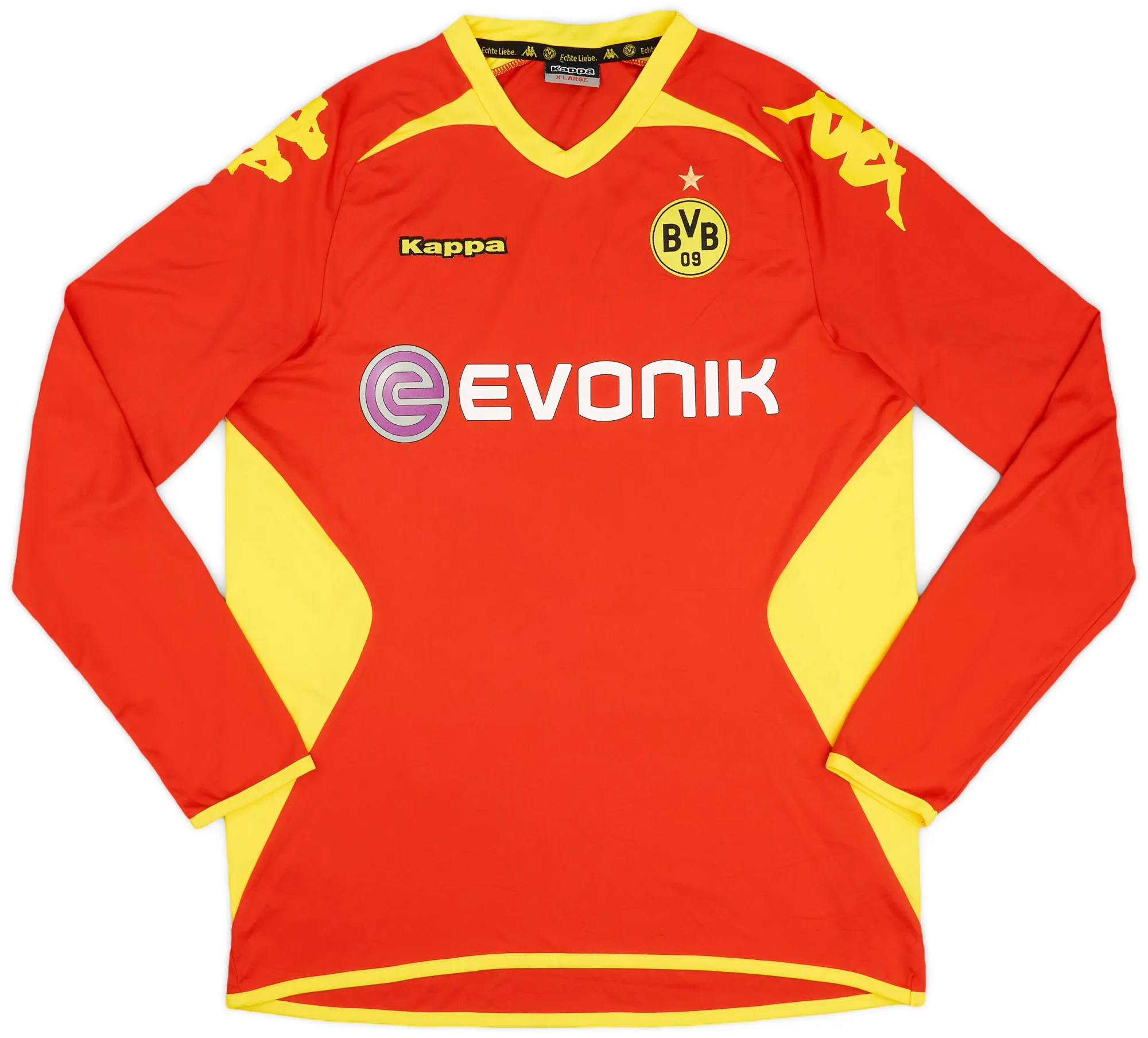 Kappa Borussia Dortmund Mens LS Goalkeeper Away Shirt 2011/12