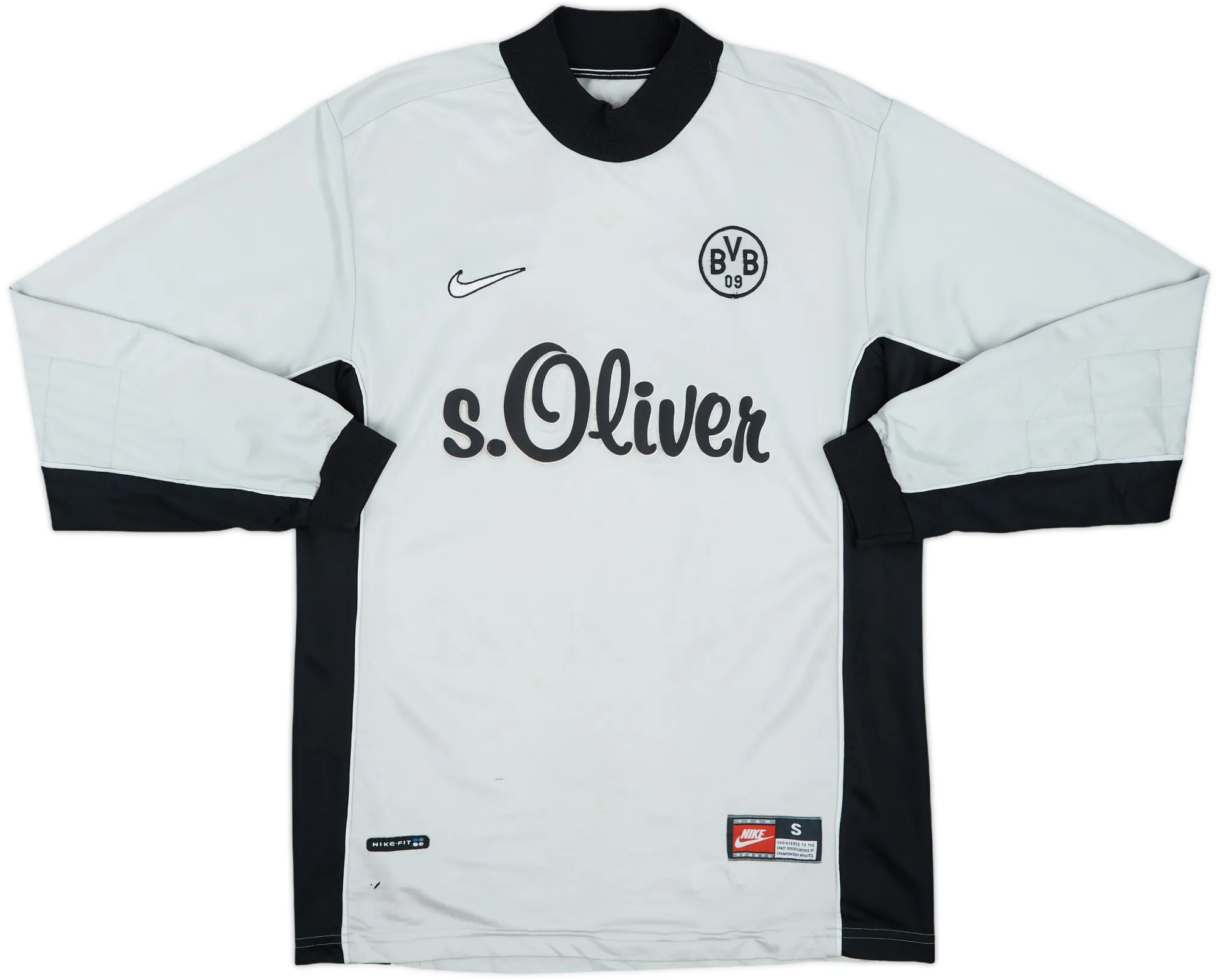 Nike Borussia Dortmund Mens LS Goalkeeper Home Shirt 1998/00