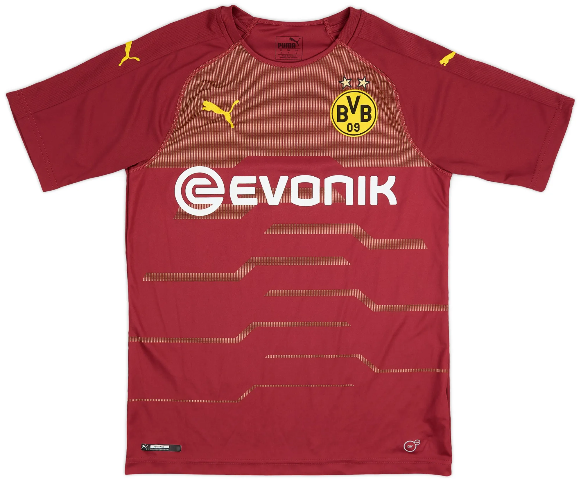 Puma Borussia Dortmund Mens SS Goalkeeper Home Shirt 2019/20