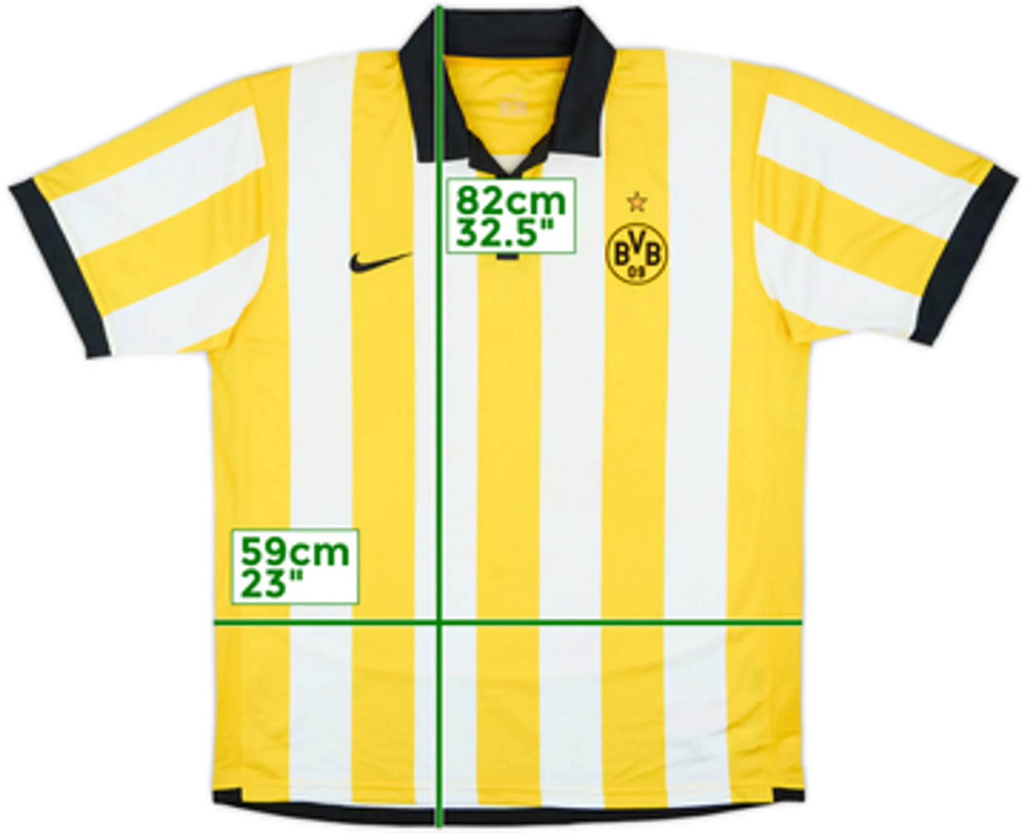 Nike Borussia Dortmund Mens SS Home Shirt 2006/07