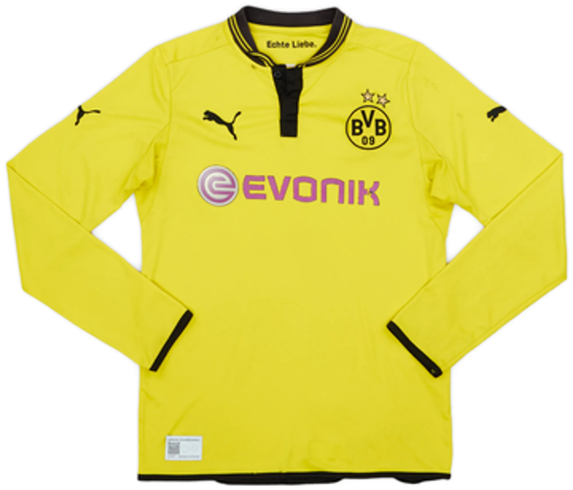 Puma Borussia Dortmund Boys LS Home Shirt 2012/13