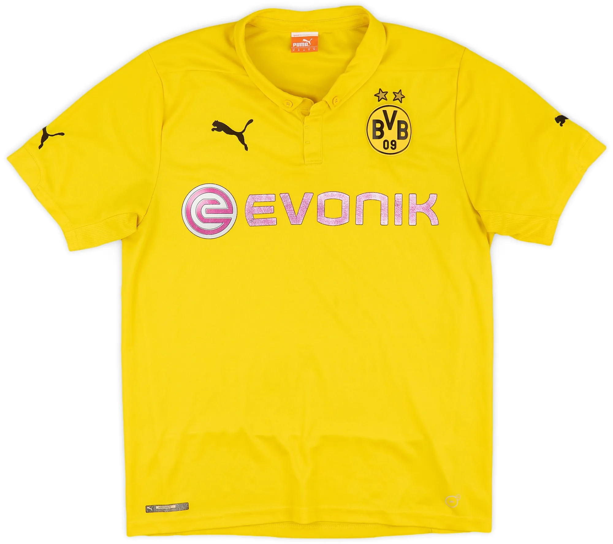 Puma Borussia Dortmund Mens SS Home European Shirt 2014/15