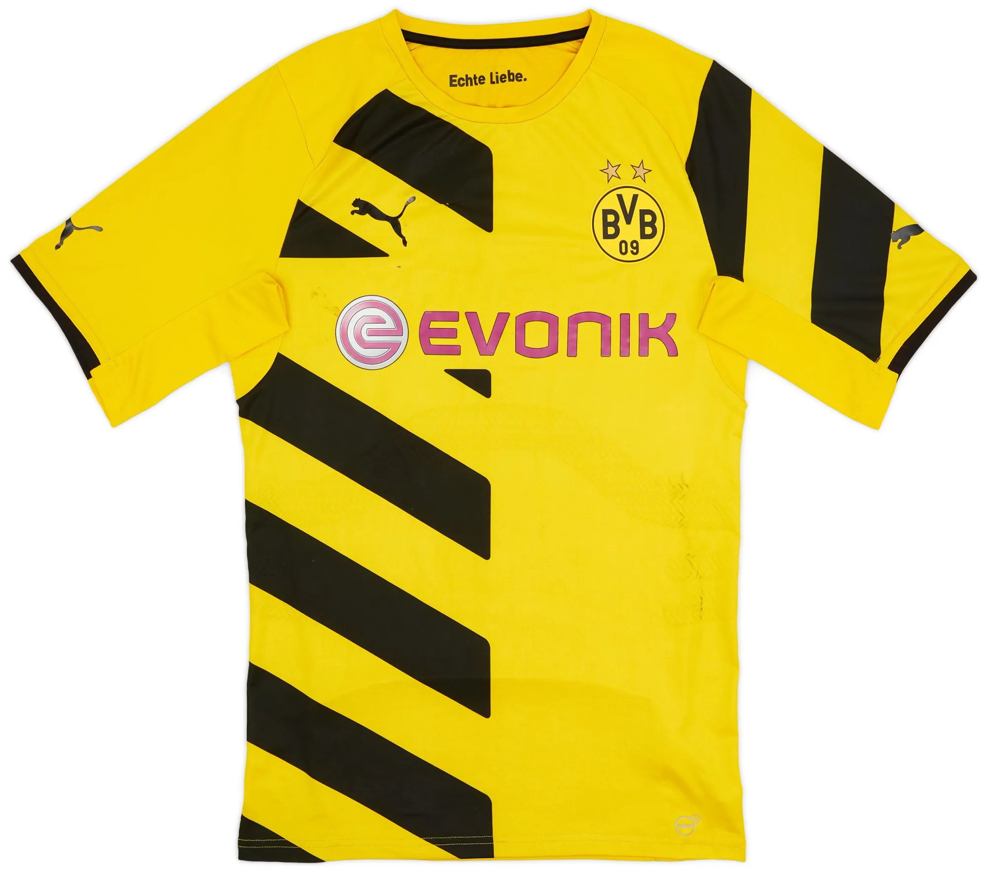 Puma Borussia Dortmund Mens SS Player Issue Home Shirt 2014/15