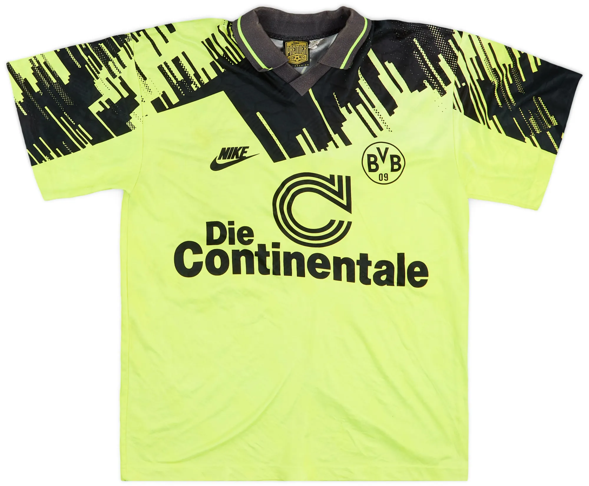Nike Borussia Dortmund Mens SS Home Shirt 1993/94