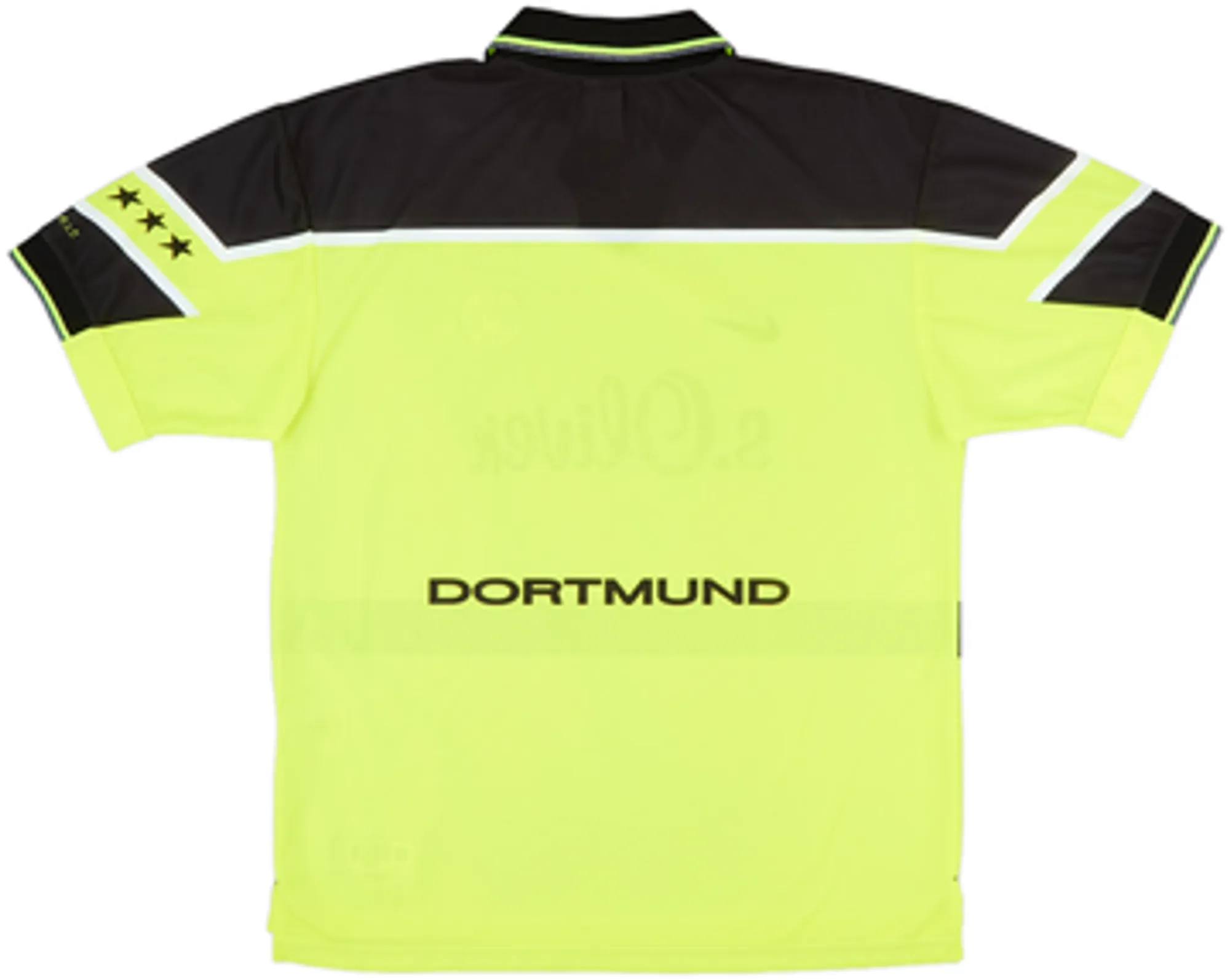 Nike Borussia Dortmund Boys SS Home Shirt 1997/98