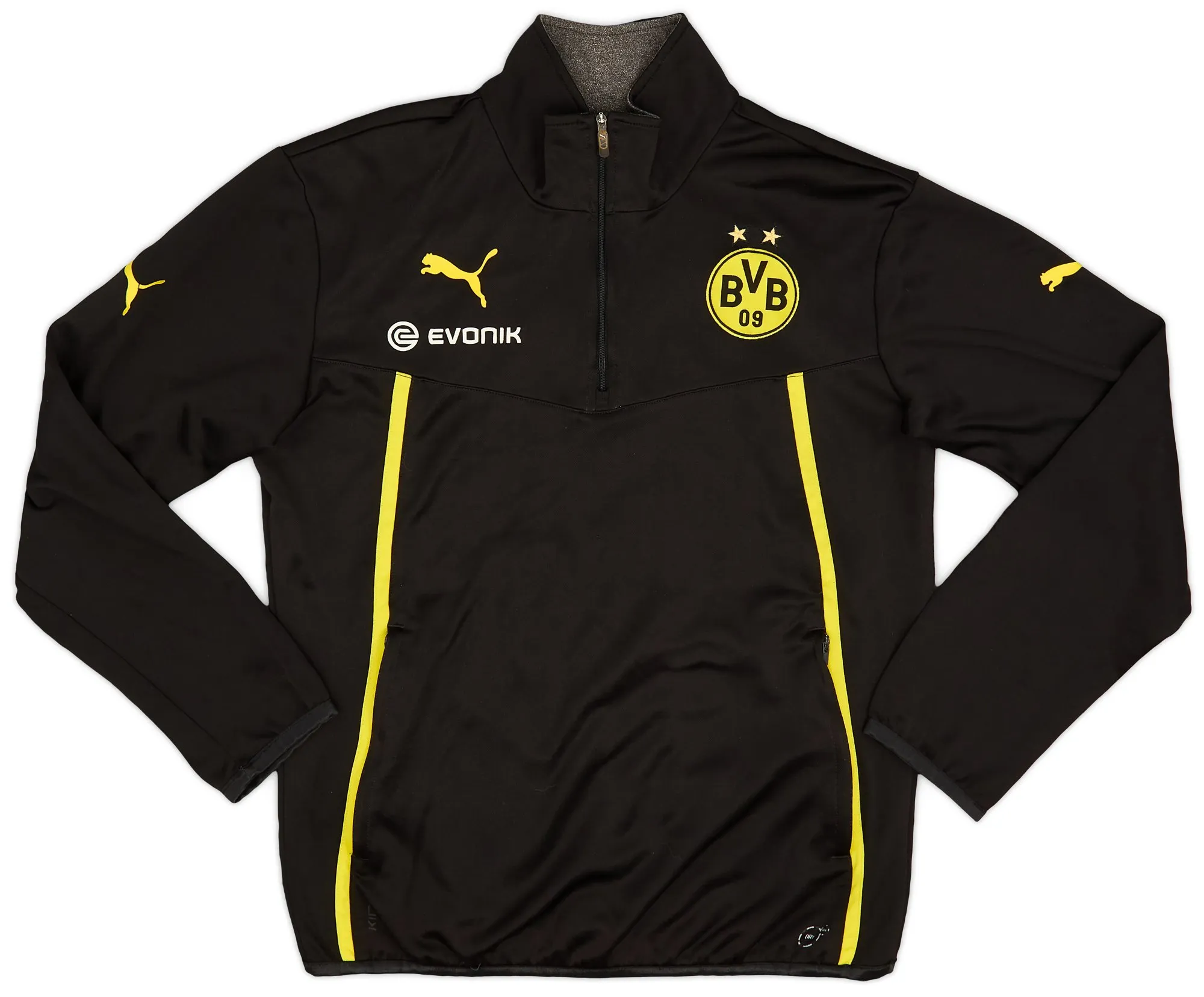 2013-14 Borussia Dortmund Puma 1/4 Zip Drill Top - 7/10 - (S)