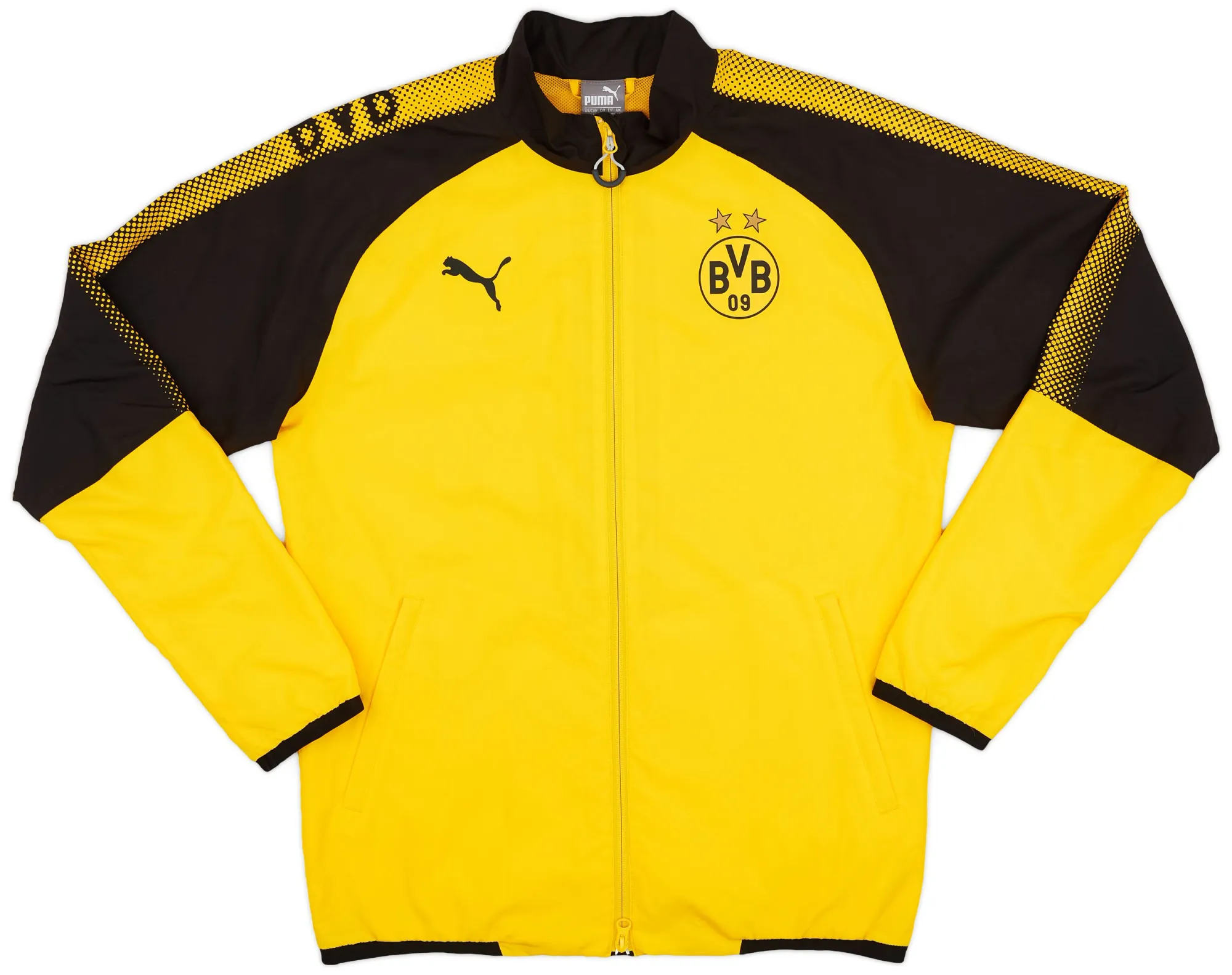 2017-18 Borussia Dortmund Puma Track Jacket - 9/10 - (M)