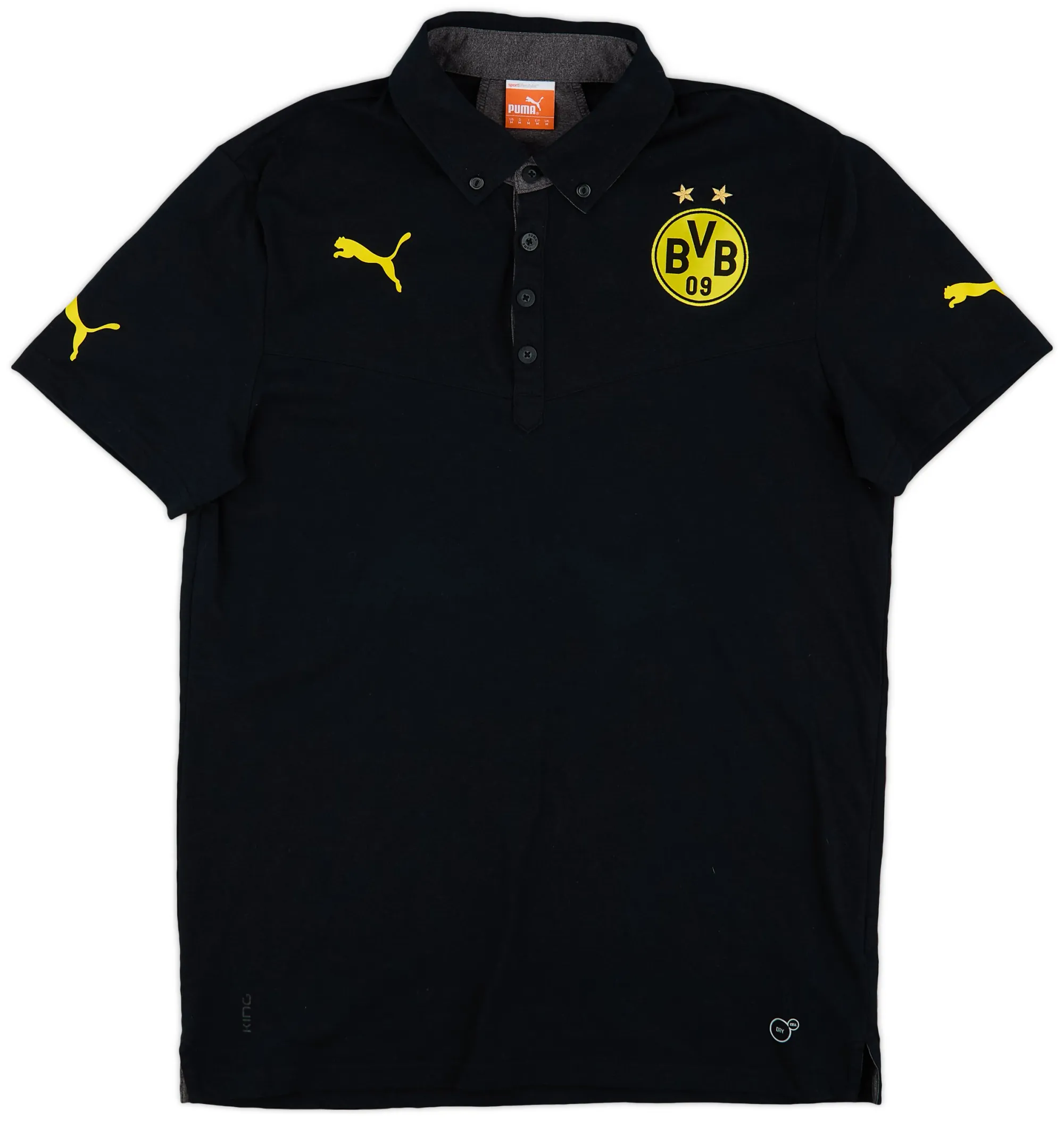 2013-14 Borussia Dortmund Puma Polo Shirt - 10/10 - (M)