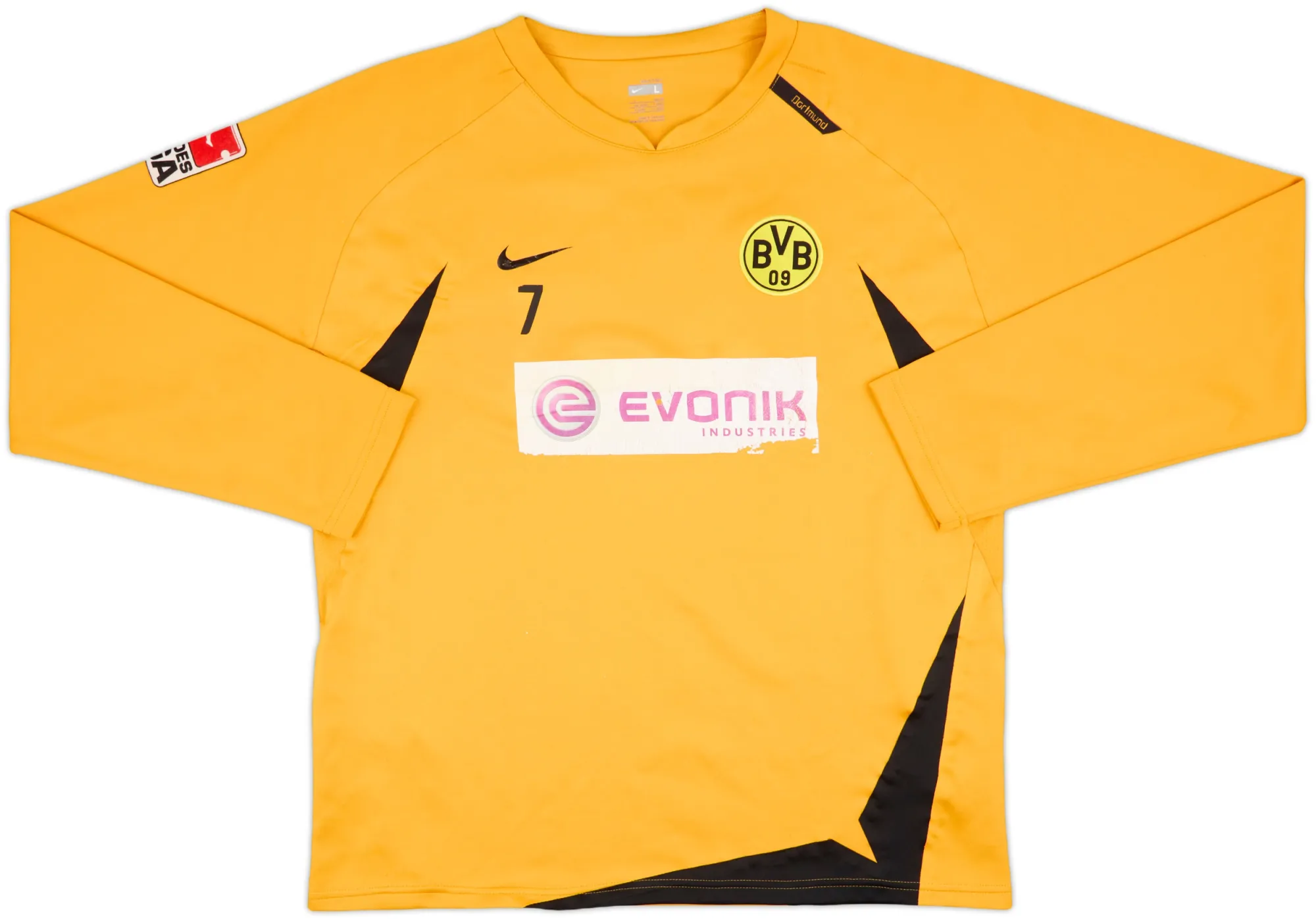 Nike Borussia Dortmund Mens LS Player Issue Home Shirt 2007/08