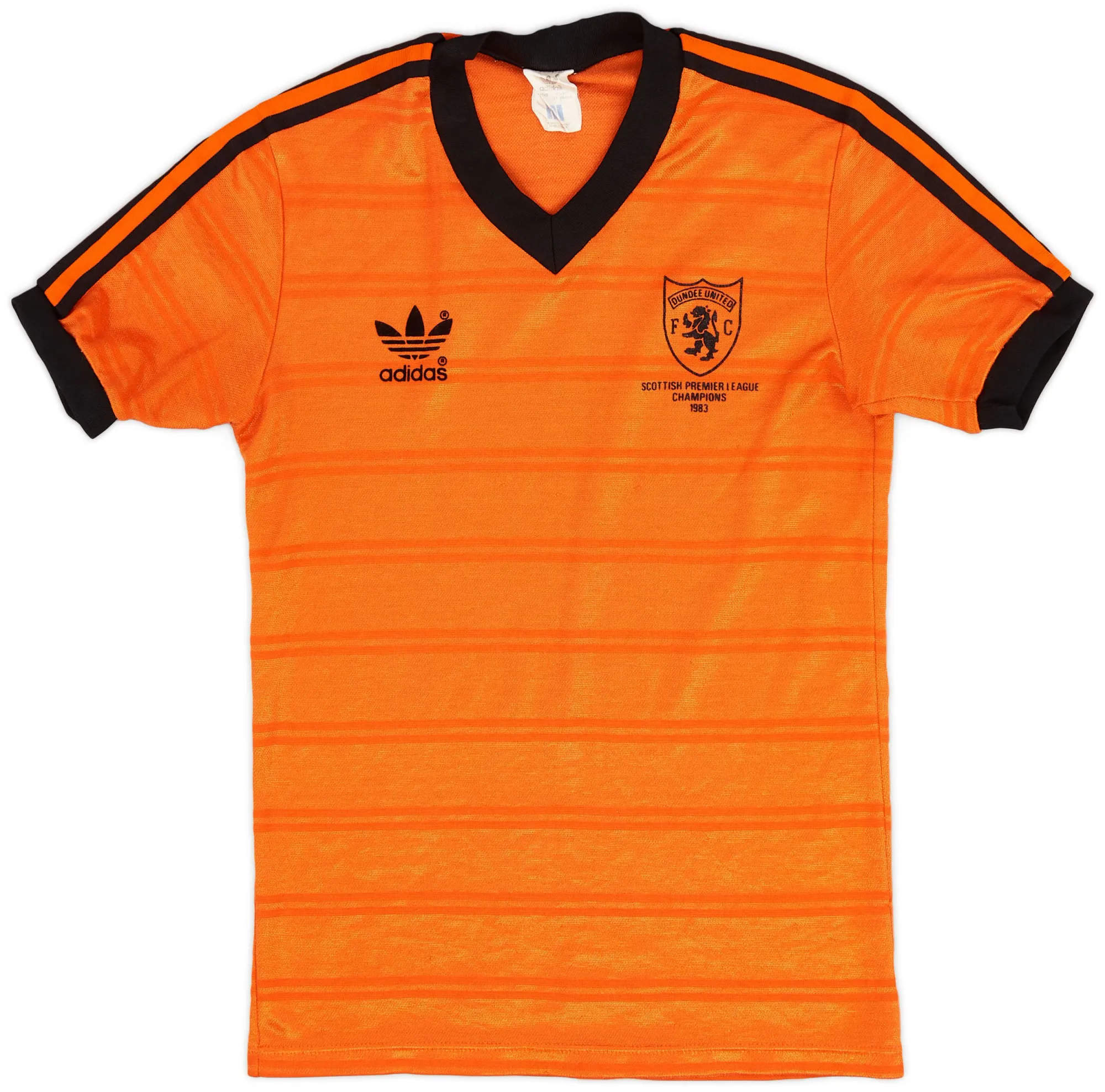 adidas Dundee United Mens SS Home Shirt 1983/84