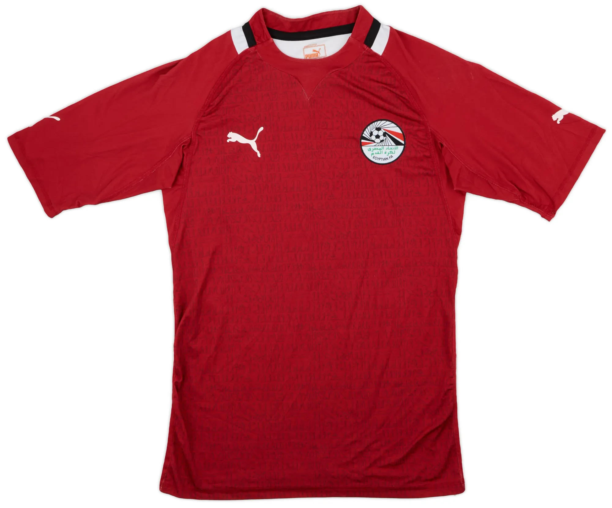 Puma Egypt Mens SS Player Issue Home Shirt 2012