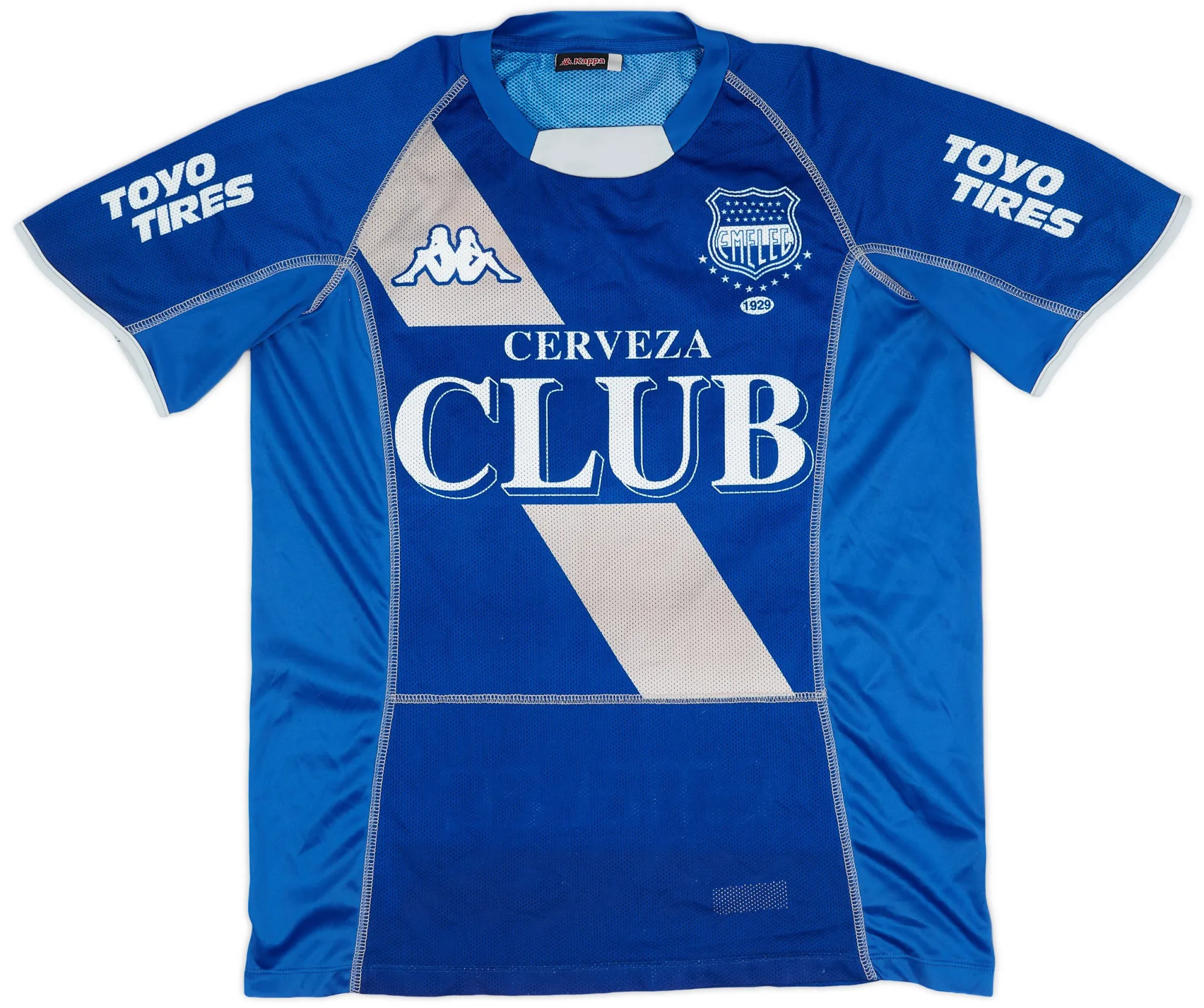 Kappa Club Sport Emelec Mens SS Home Shirt 2005/06