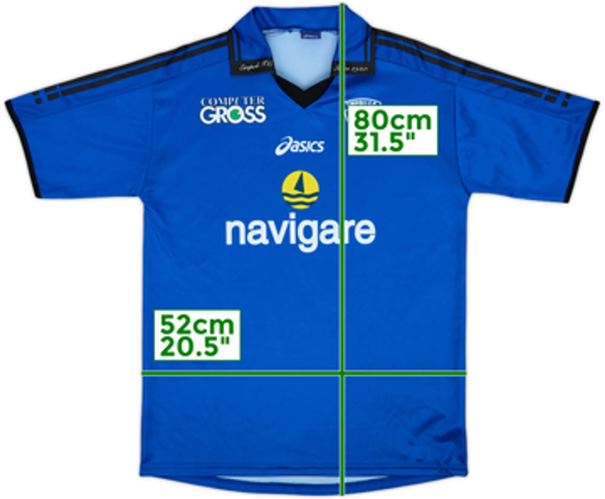 Asics Empoli Mens SS Home Shirt 2007/08