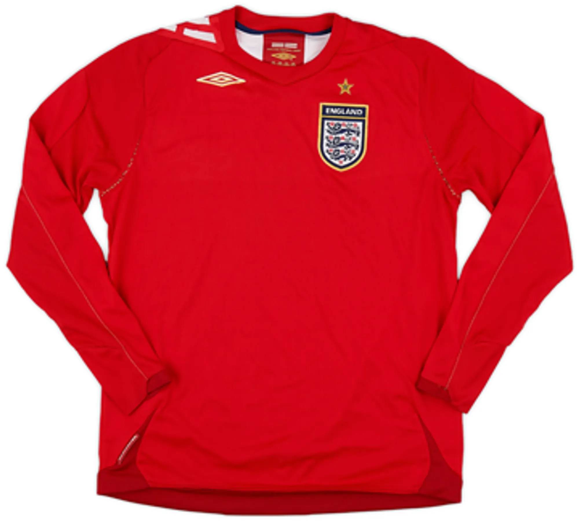 Umbro England Boys LS Away Shirt 2006
