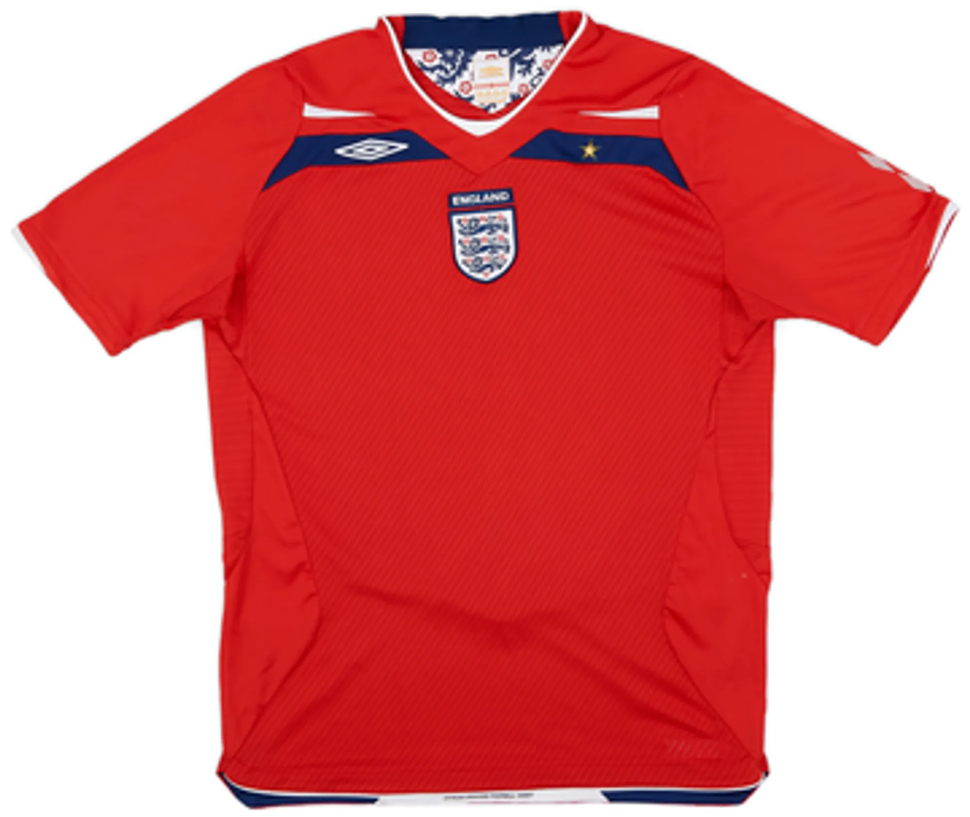Umbro England Boys SS Away Shirt 2008
