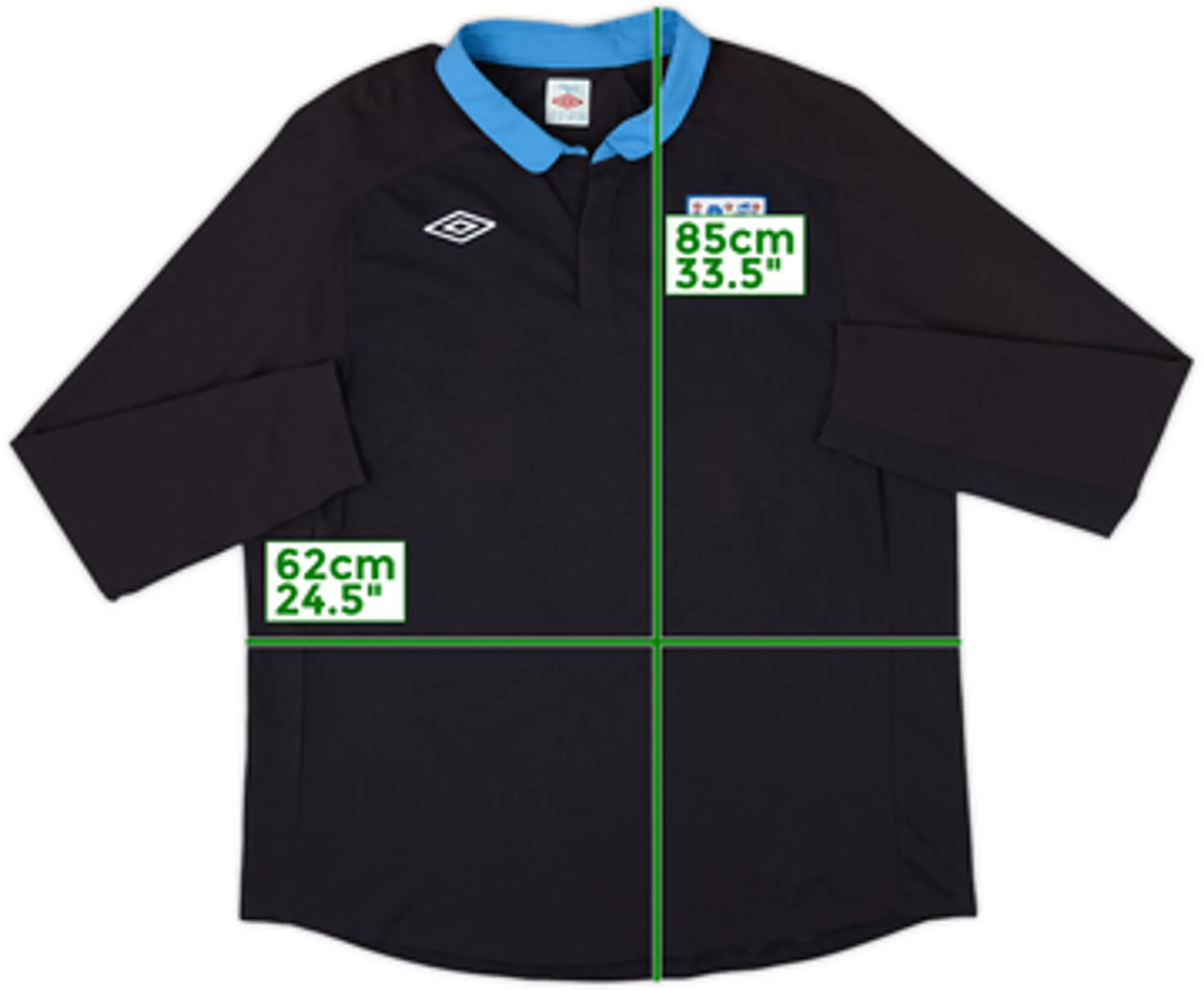 Umbro England Mens LS Away Shirt 2011