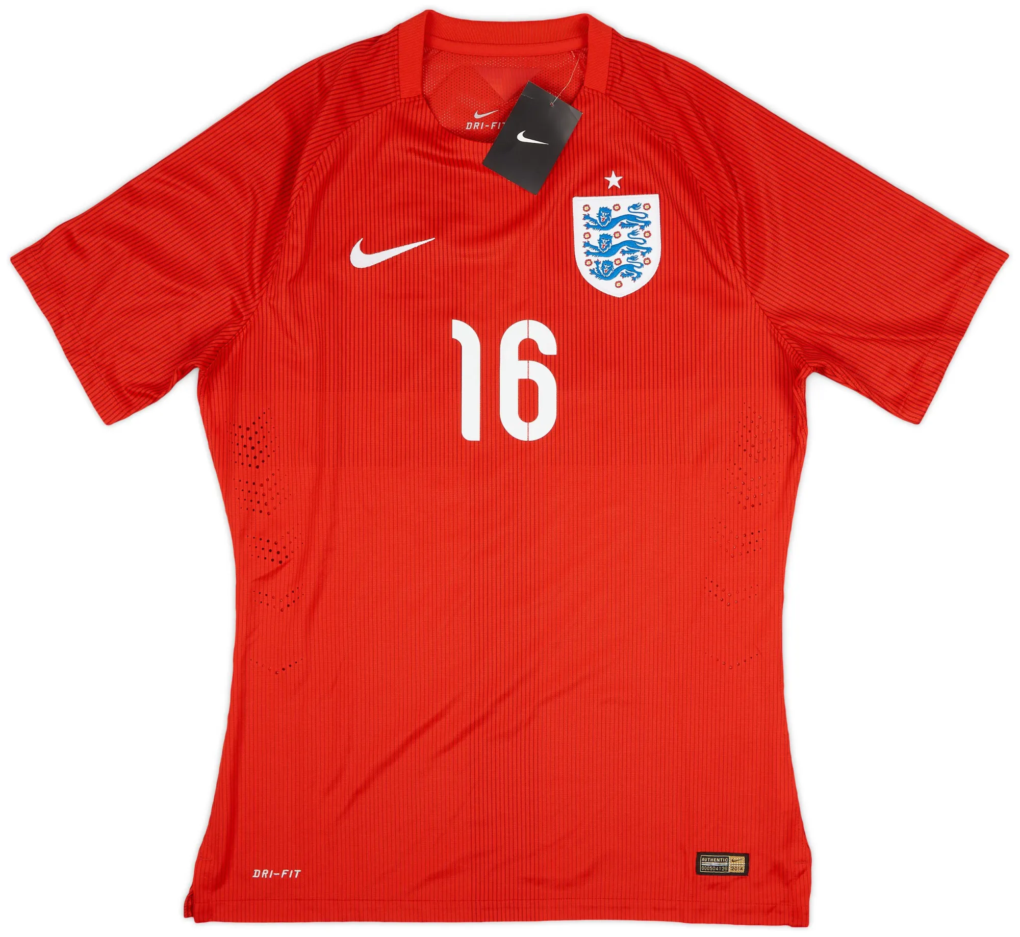 Nike England Mens SS Player Issue Away Shirt 2014