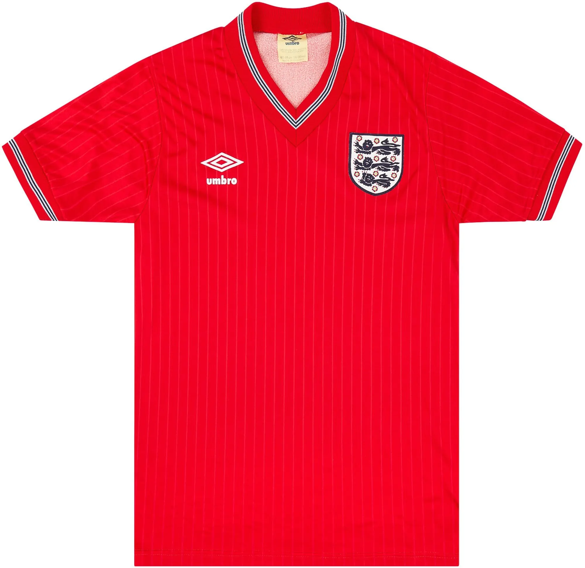 Umbro England Mens SS Away Shirt 1984