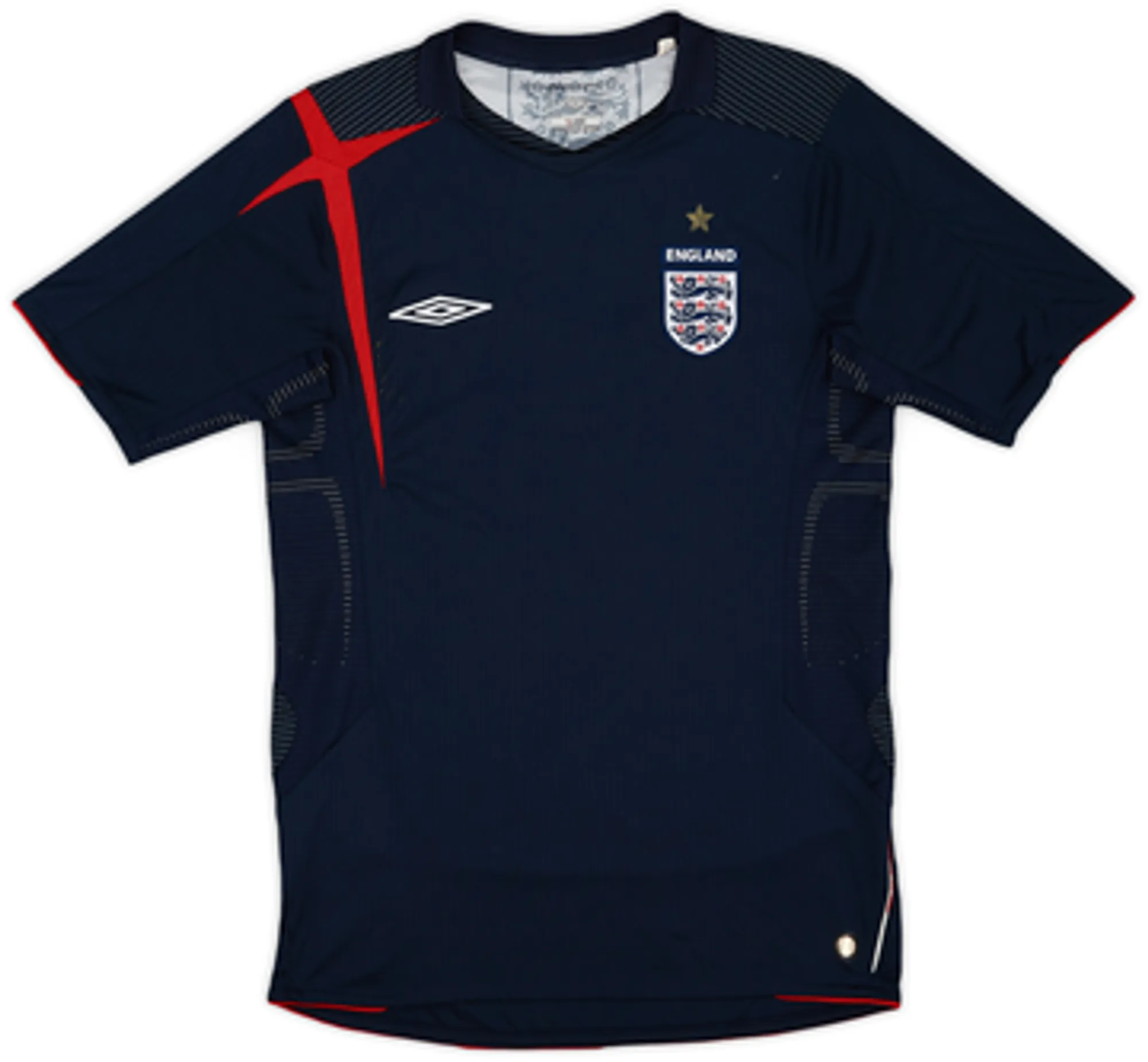 Umbro England Mens SS Goalkeeper Home Shirt 2005
