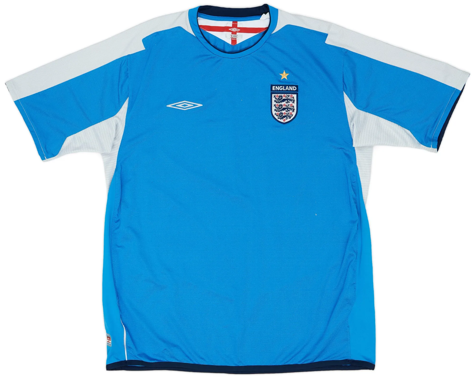 Umbro England Mens SS Goalkeeper Home Shirt 2004