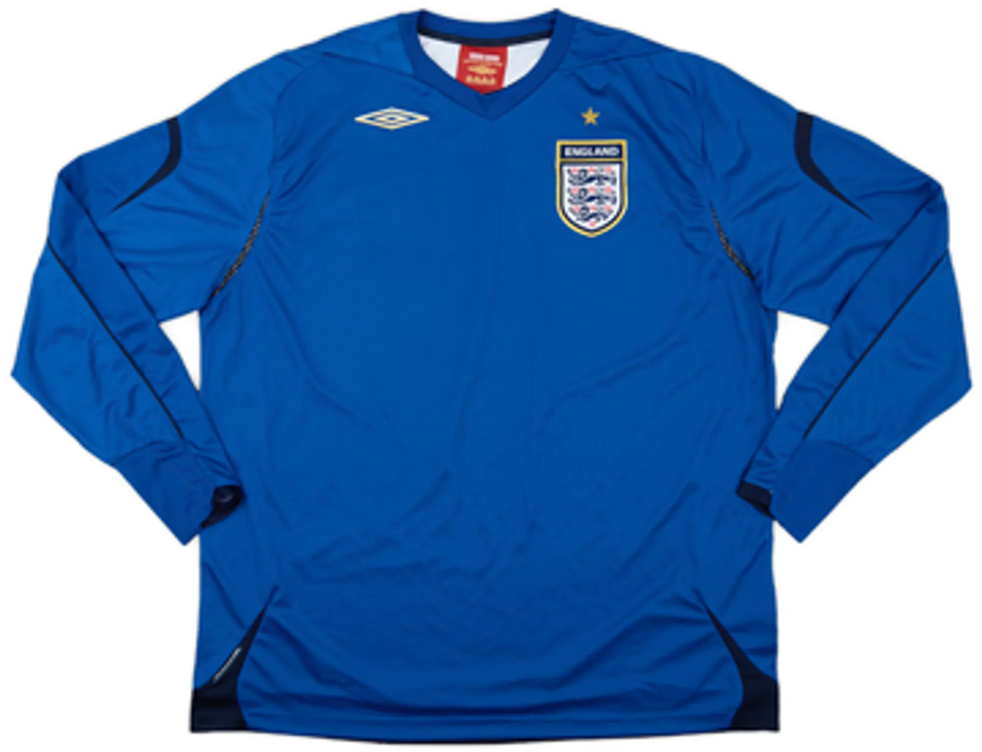 Umbro England Mens LS Goalkeeper Home Shirt 2006