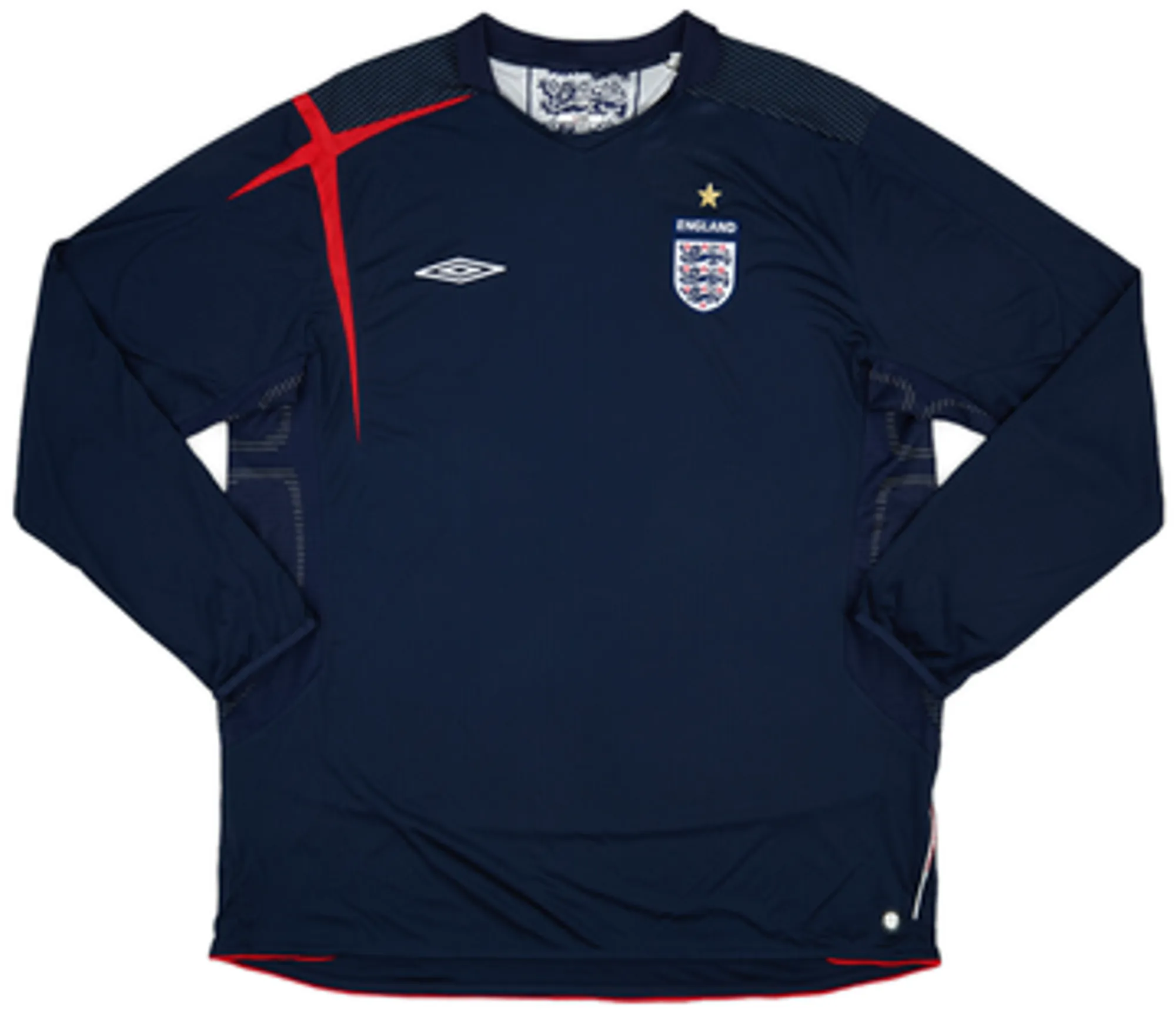 Umbro England Mens LS Goalkeeper Home Shirt 2005
